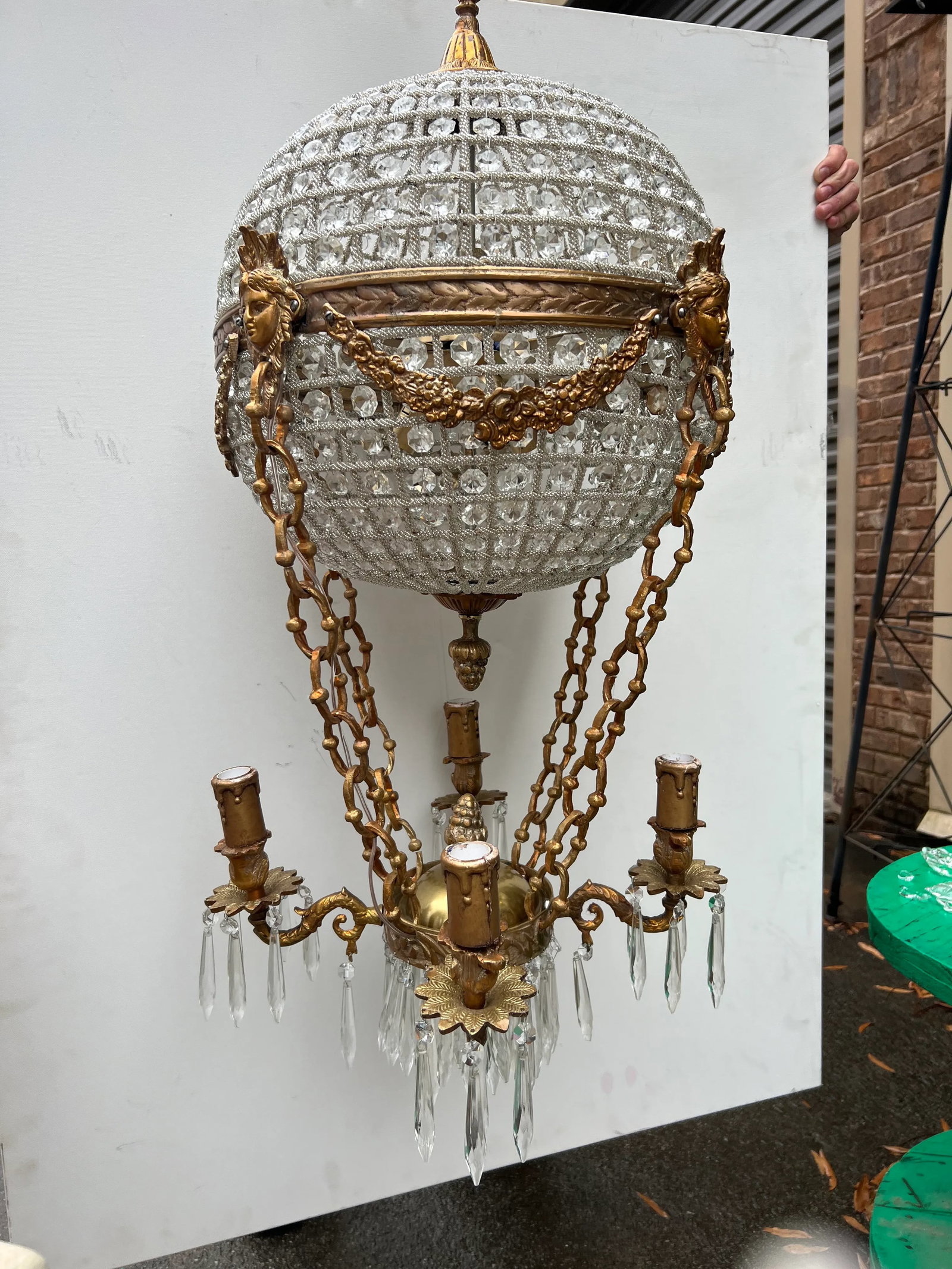 Hot Air Balloon Crystal Chandelier - 8