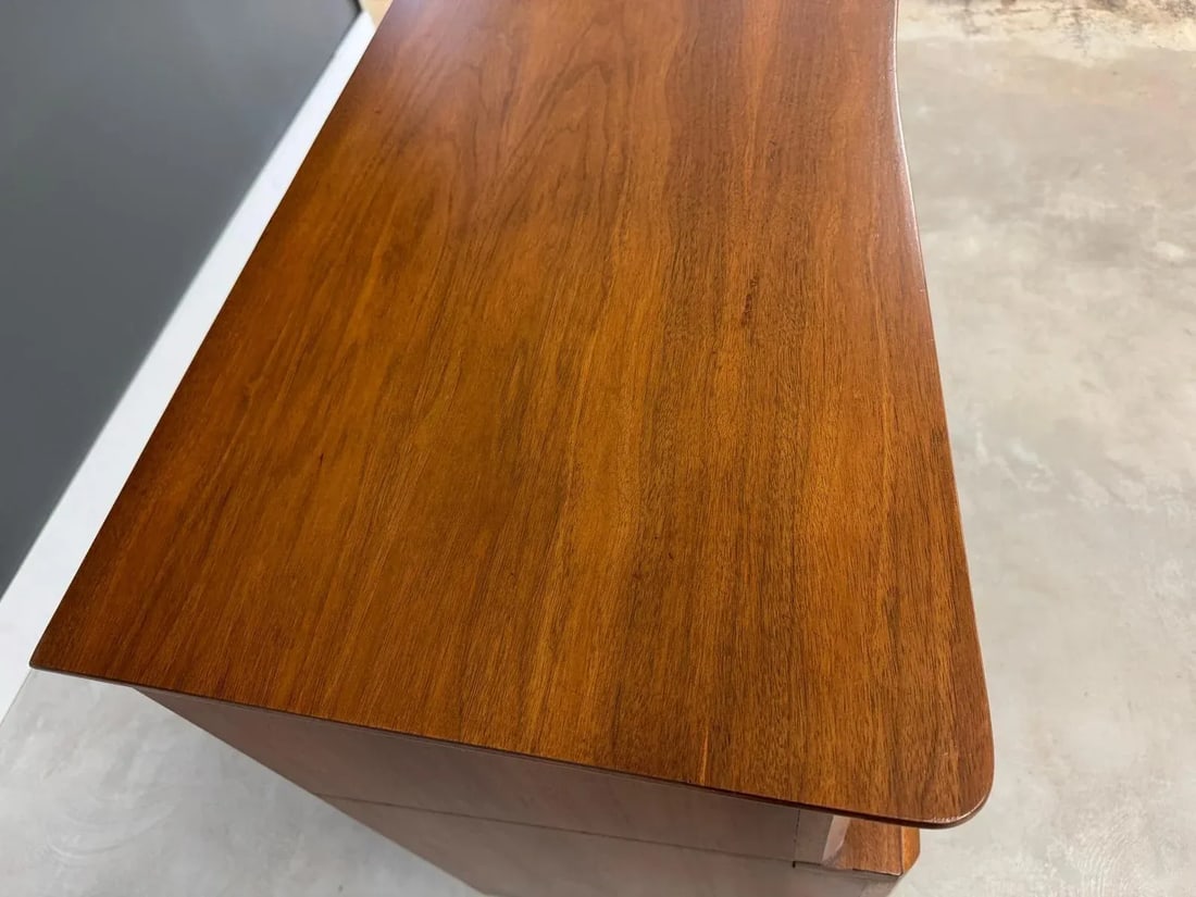 1960s Kent Coffey Foreteller Walnut Tall Dresser - 4