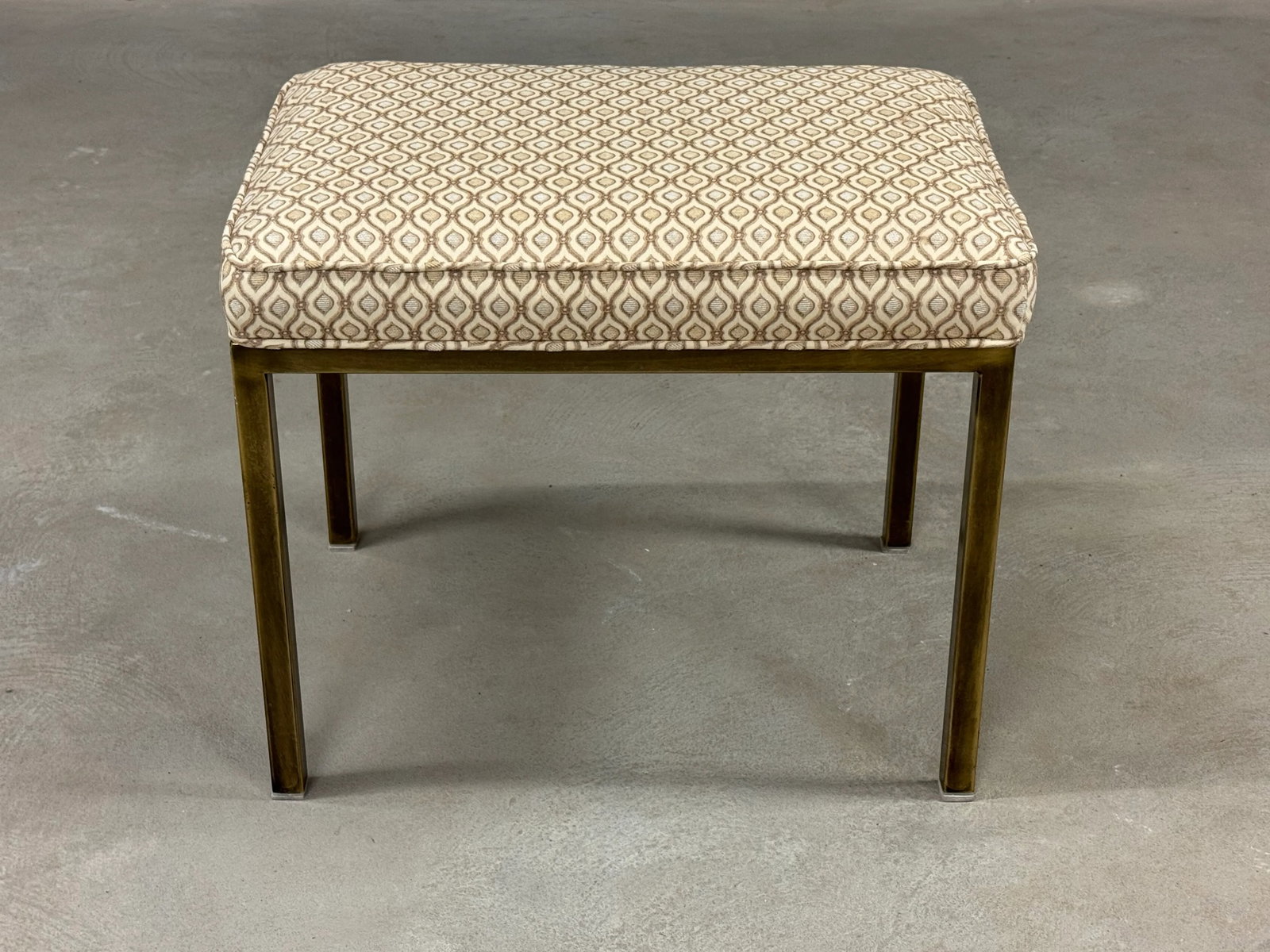 Mastercraft Brass Bench Stool - 2