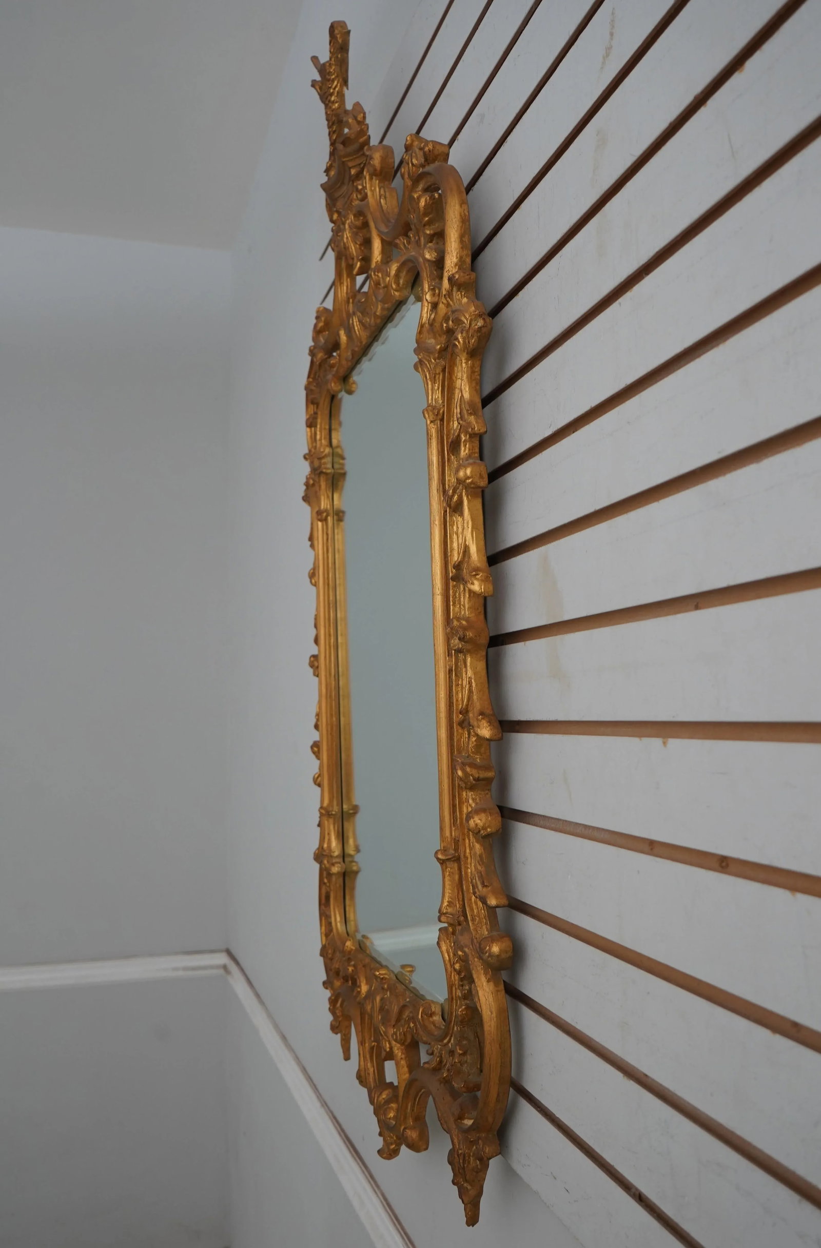 Carvers Guild Rococo Style Gilt Frame Phoenix Mirror - 2
