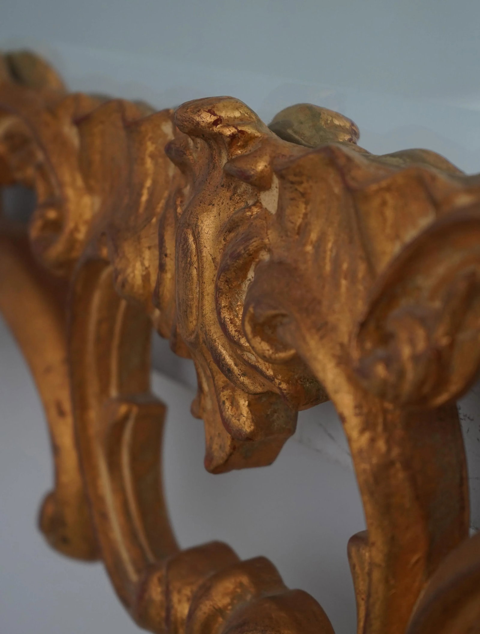 Carvers Guild Rococo Style Gilt Frame Phoenix Mirror - 3