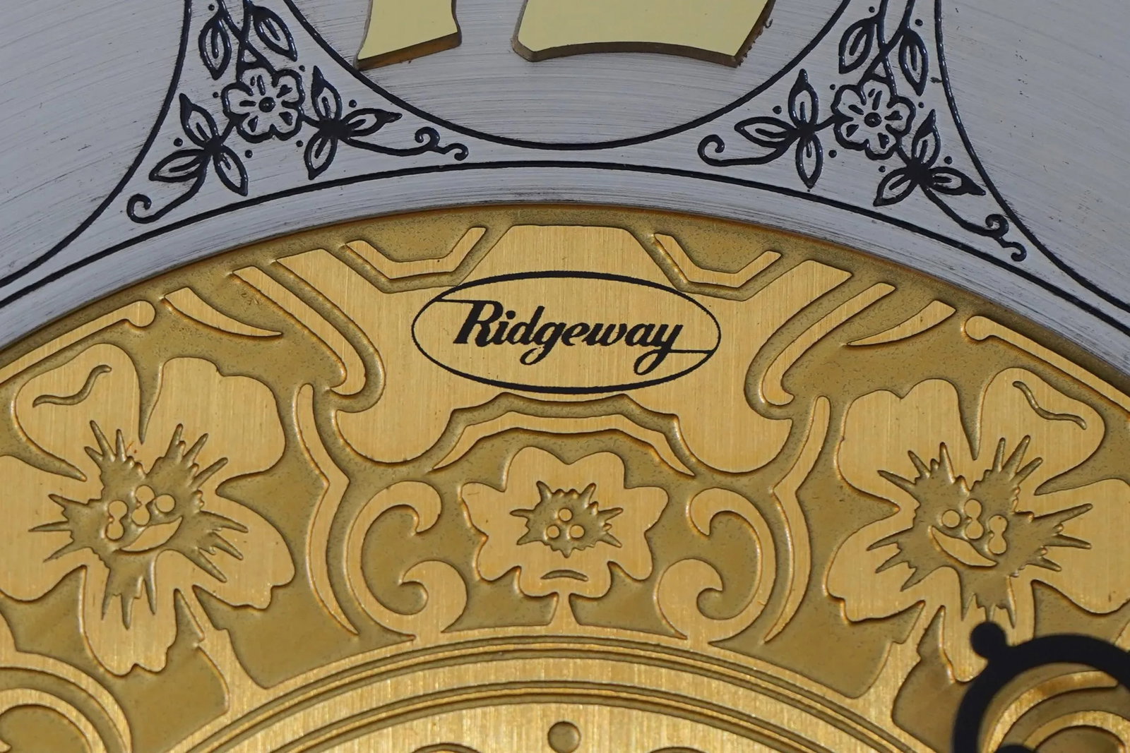 Ridgeway Cherry Tall Case Grandfather Clock - 6