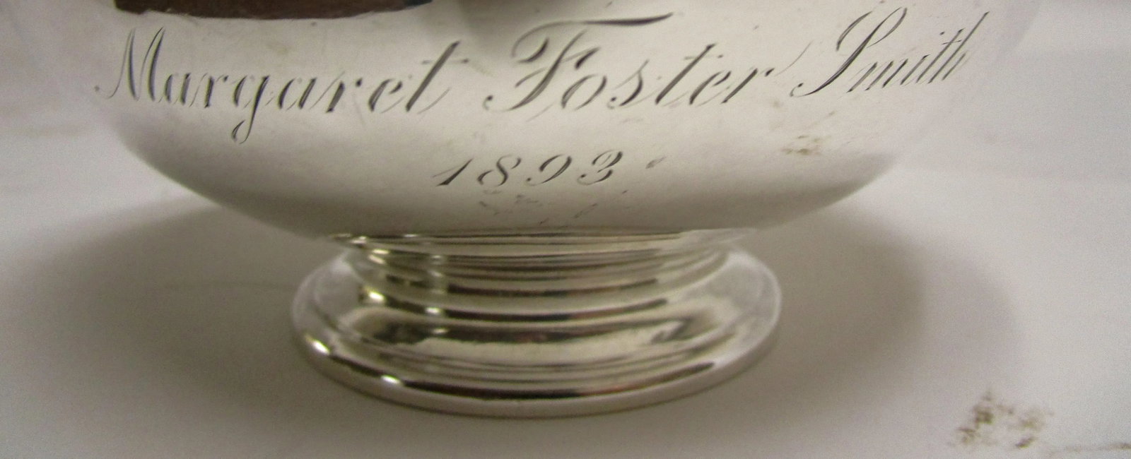 19th Century Signed Tiffany Vine Pattern Sterling Silver Bowl - 11