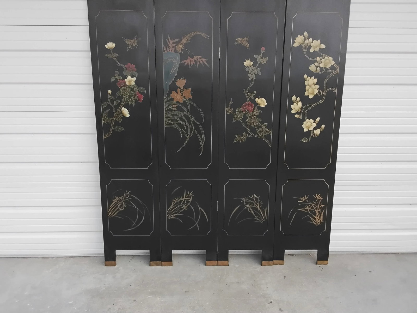 1970s Asian Screen Room Divider - 6