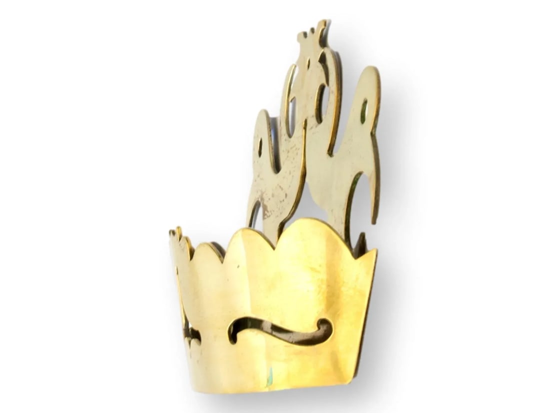 19th-Century English Victorian Crown Wall Pocket - 5