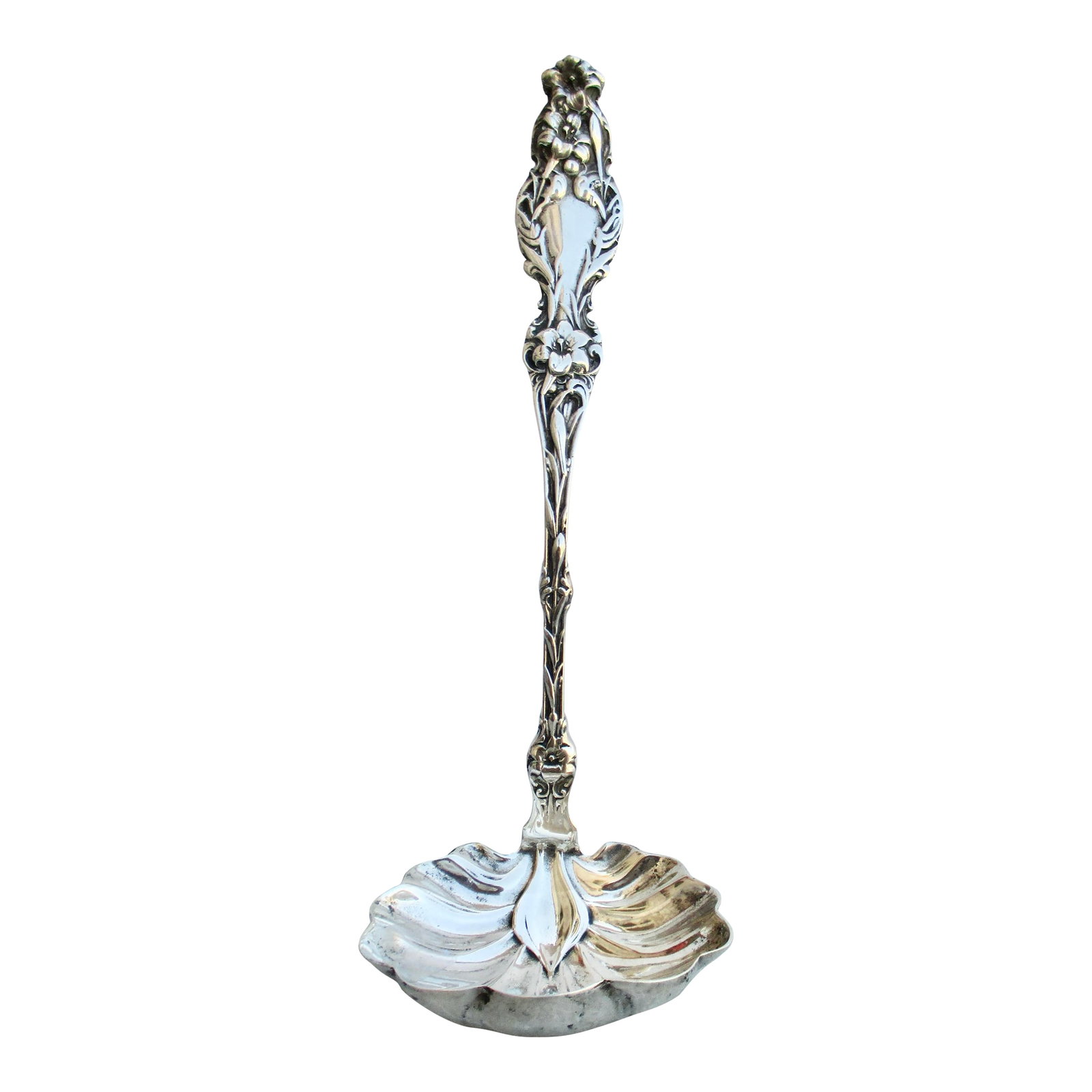 Art Nouveau Sterling Soup Laddle (1 of 9)
