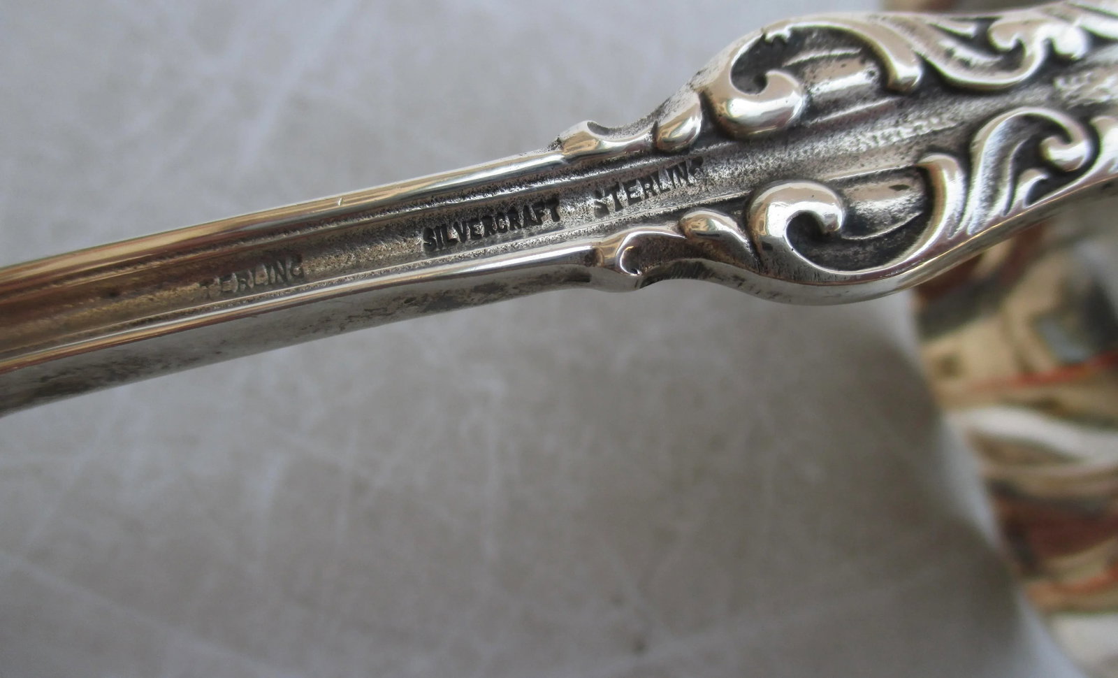 Art Nouveau Sterling Soup Laddle - 7