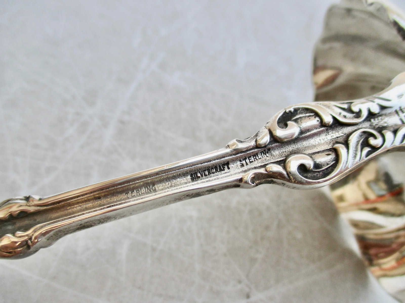 Art Nouveau Sterling Soup Laddle - 8