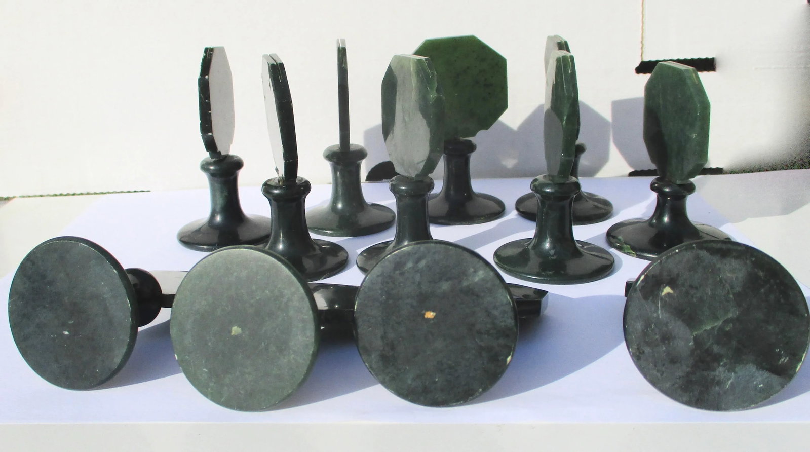 Set of 12 Grand Hotel Jade Place Card Holders - Set of 12 - 5