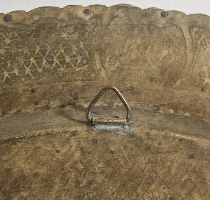Vintage Brass Wall Hanging or Table Top - 5