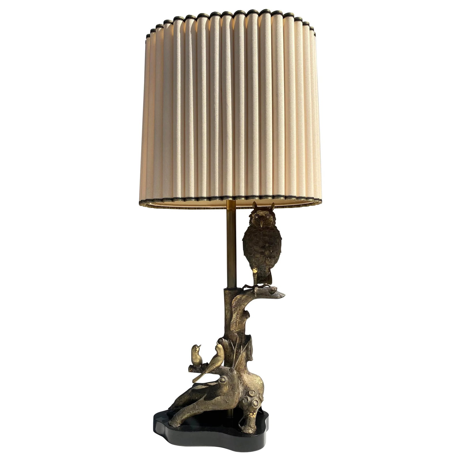 Bronze Owl Lamp by Marbro - 12