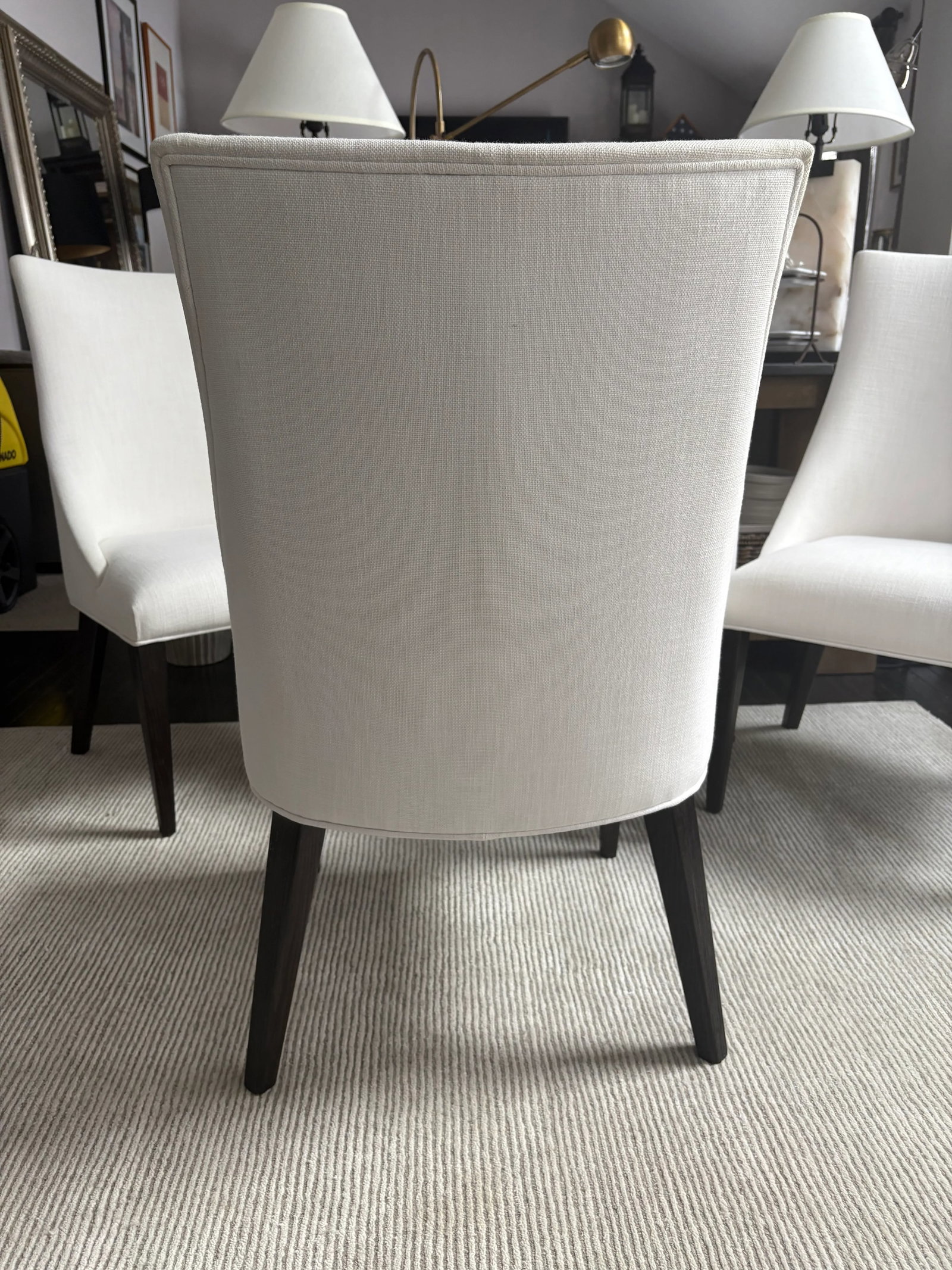 Restoration Hardware - Ella Fabric Dining Side Chairs Set of 4 - 4