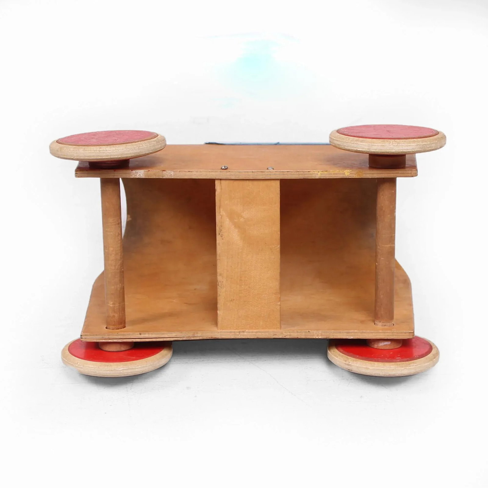 1950s Antonio Vitali & Kurt Naef Swiss Handmade Wood Toy Elephant Car - 4