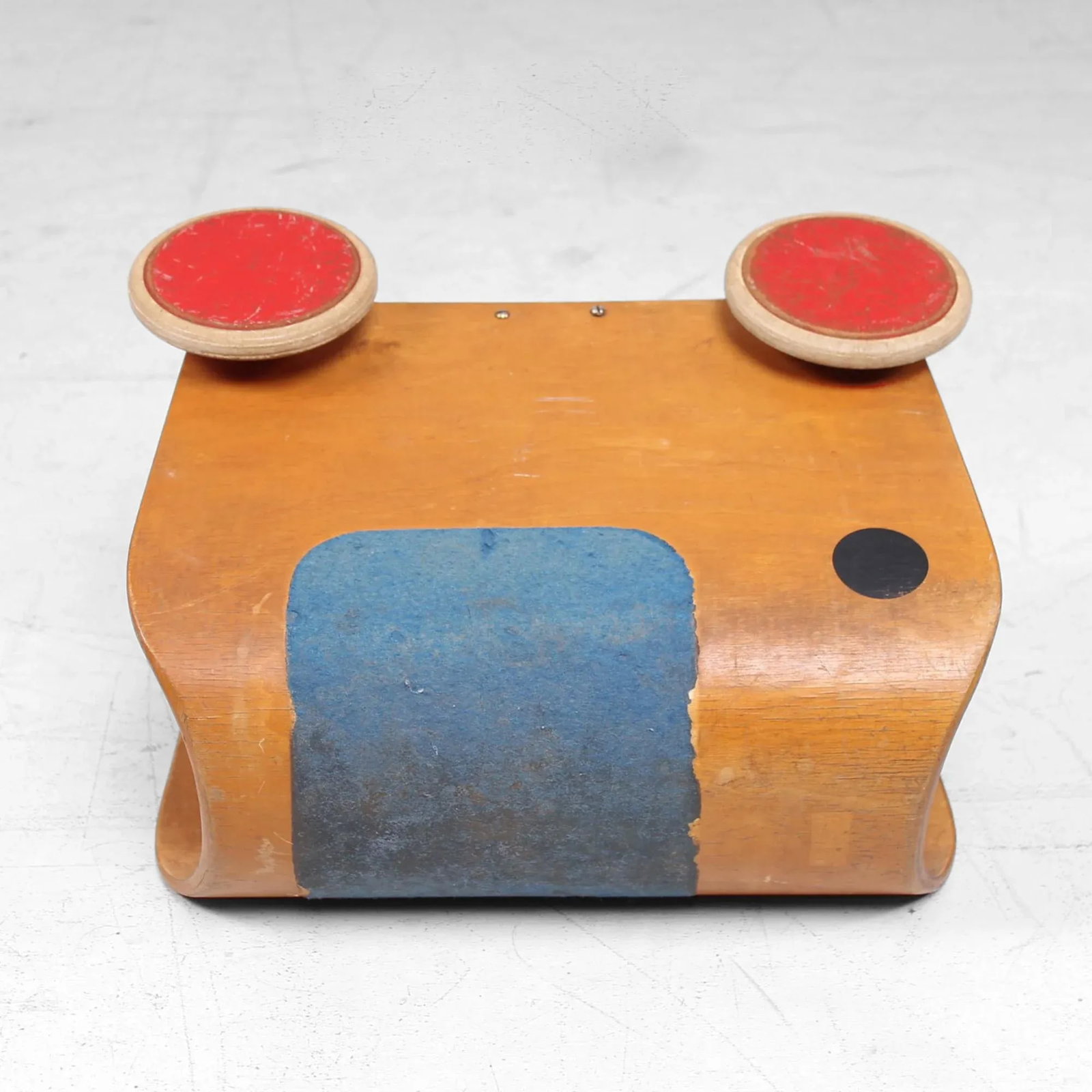 1950s Antonio Vitali & Kurt Naef Swiss Handmade Wood Toy Elephant Car - 7