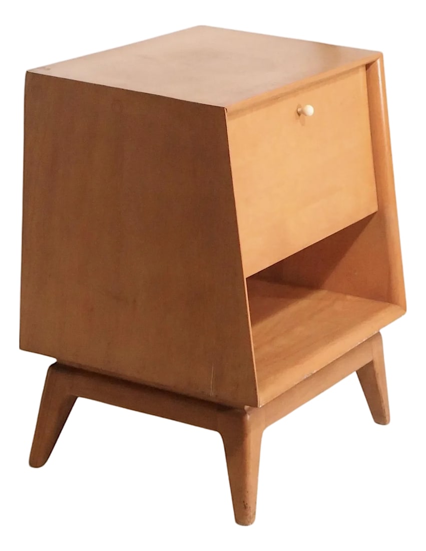 Mid Century Heywood Wakefield Encore Nightstand M 1508 C. 1955-56 (1 of 15)