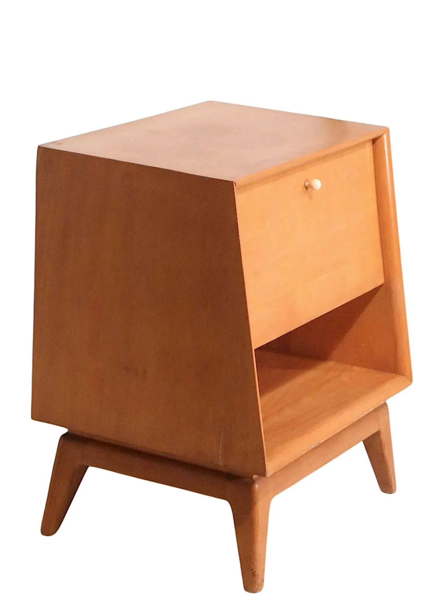Mid Century Heywood Wakefield Encore Nightstand M 1508 C. 1955-56 - 2