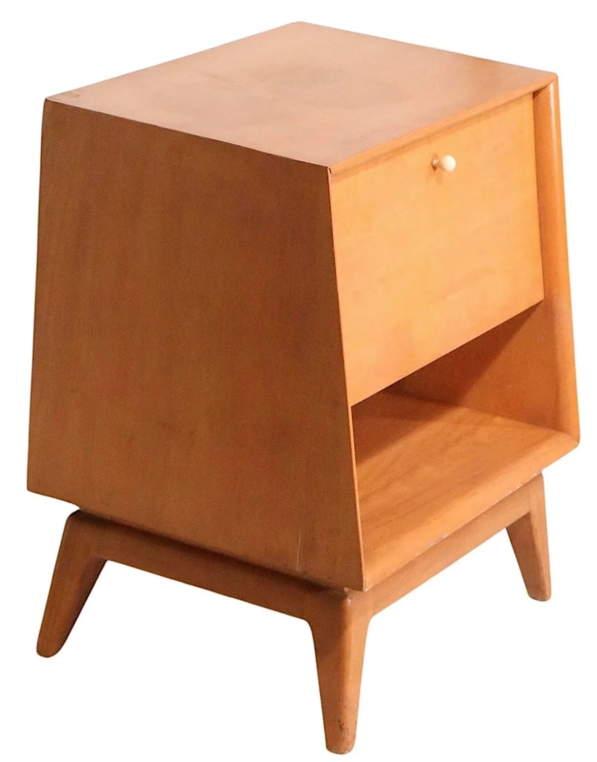 Mid Century Heywood Wakefield Encore Nightstand M 1508 C. 1955-56 - 3