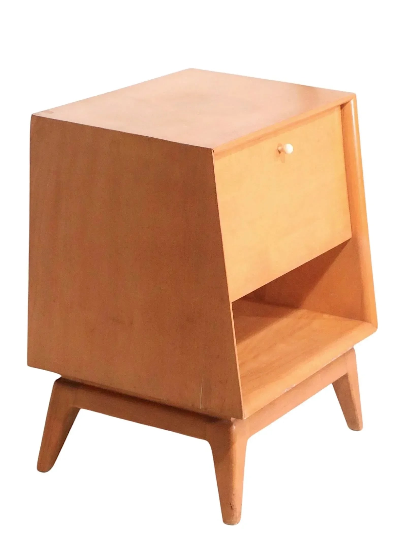 Mid Century Heywood Wakefield Encore Nightstand M 1508 C. 1955-56 - 4