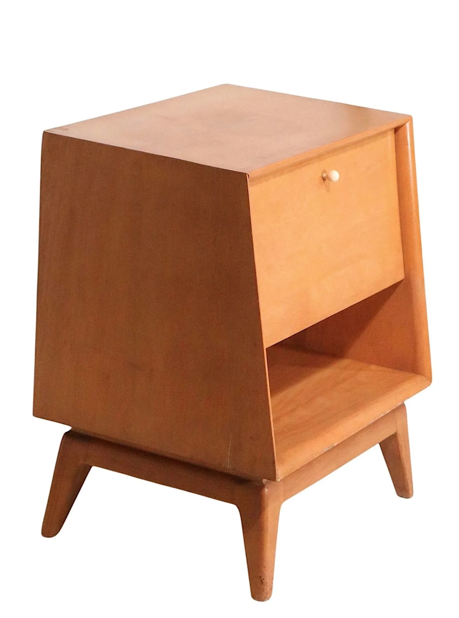 Mid Century Heywood Wakefield Encore Nightstand M 1508 C. 1955-56 - 5