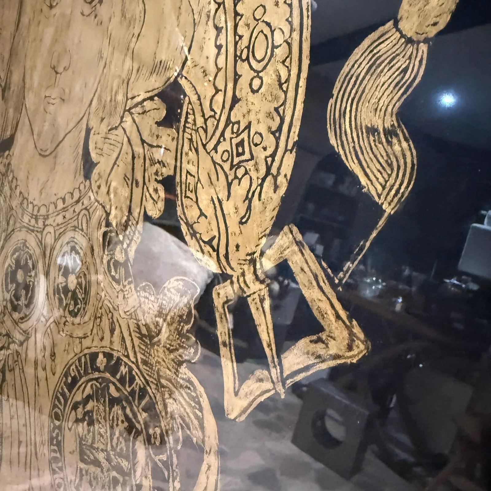 Sir Thomas Boleyn Handmade Brass Rubbing Art/British Royality - 13