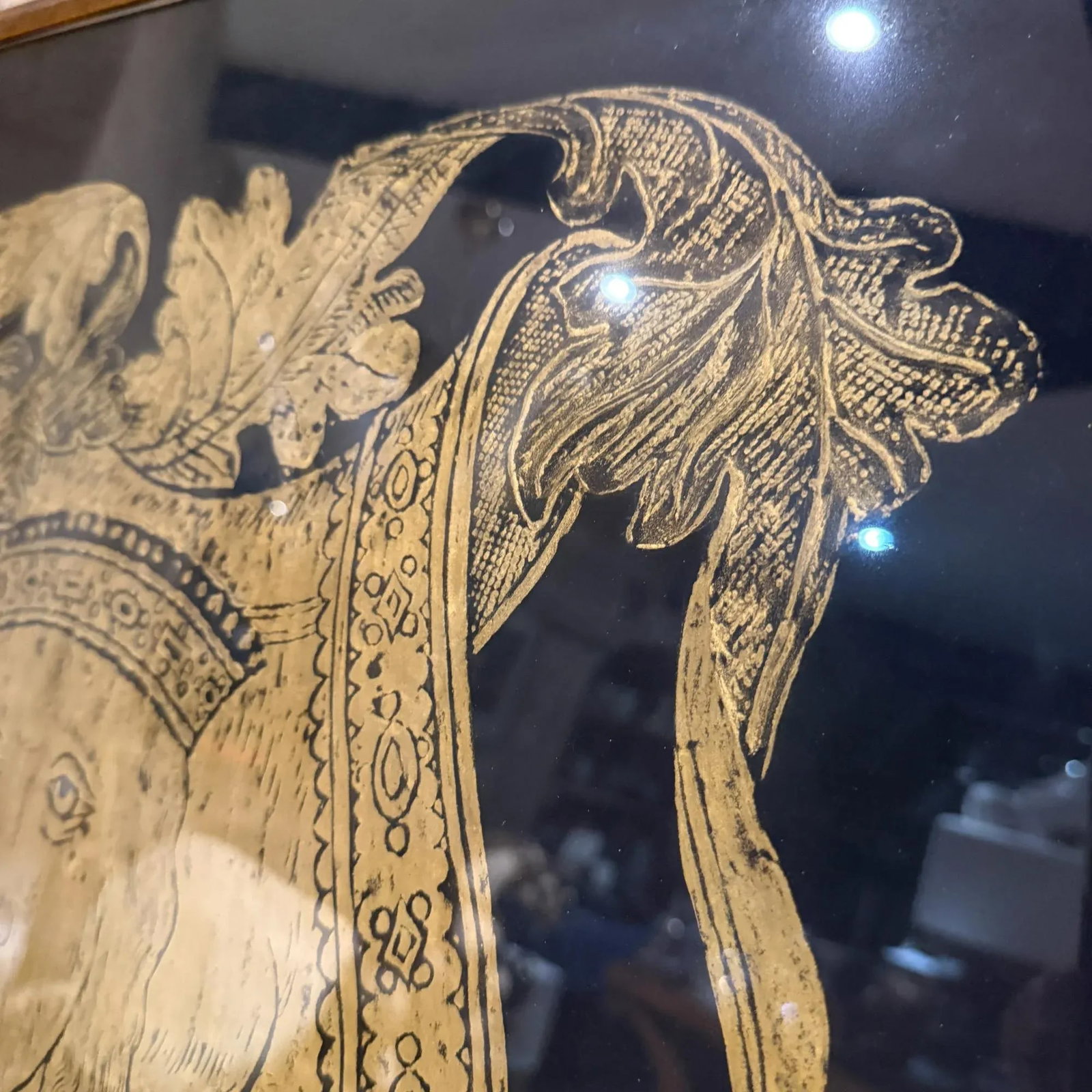 Sir Thomas Boleyn Handmade Brass Rubbing Art/British Royality - 18