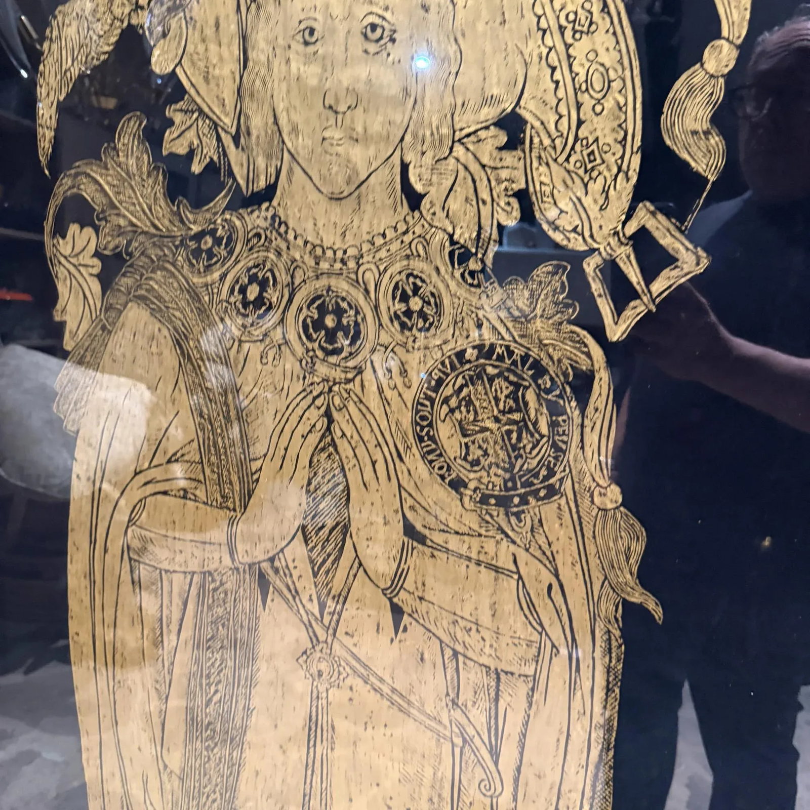 Sir Thomas Boleyn Handmade Brass Rubbing Art/British Royality - 6