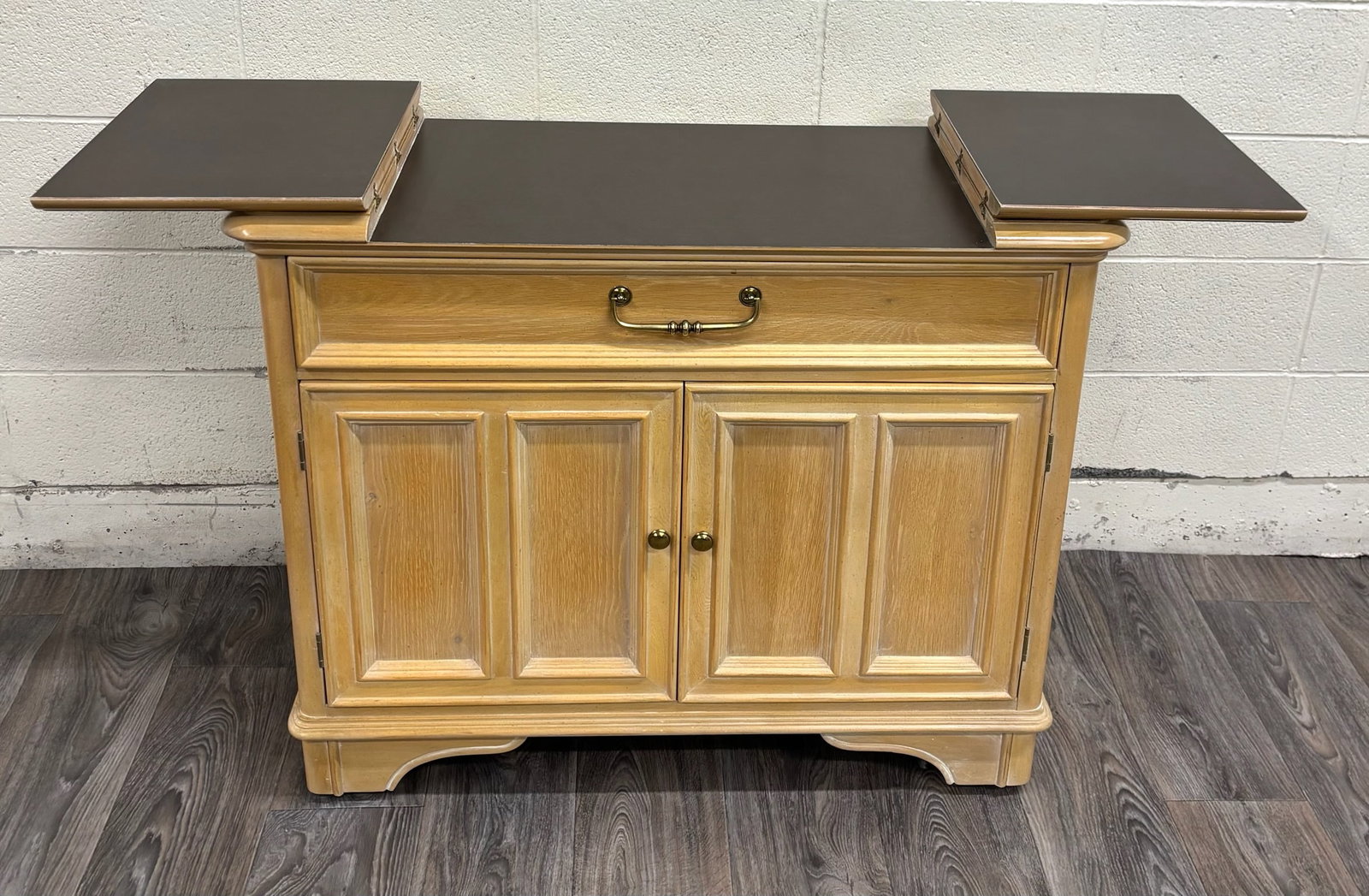 Vintage Bernhardt Furniture Flip Top Server Sideboard - 5