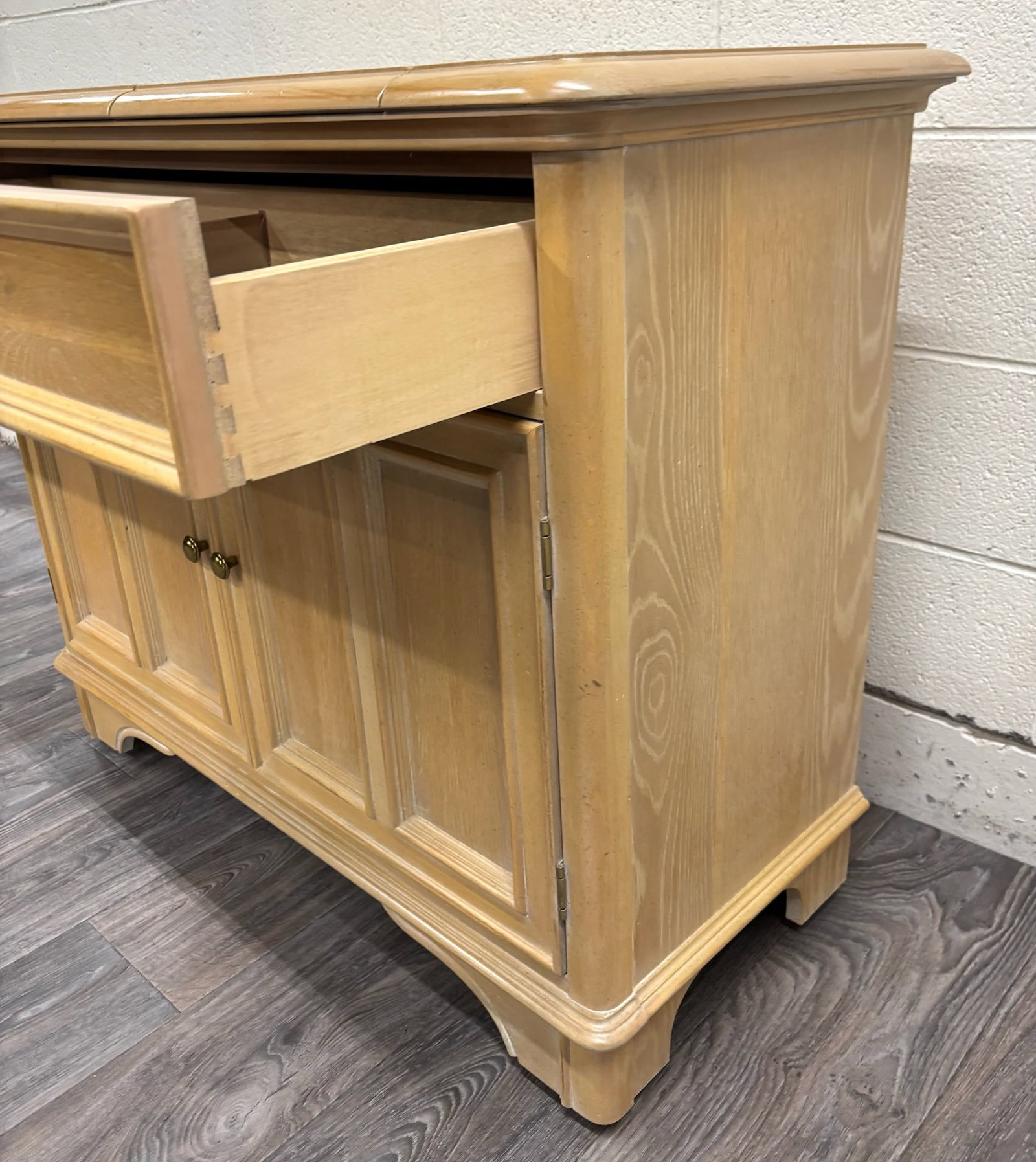 Vintage Bernhardt Furniture Flip Top Server Sideboard - 6