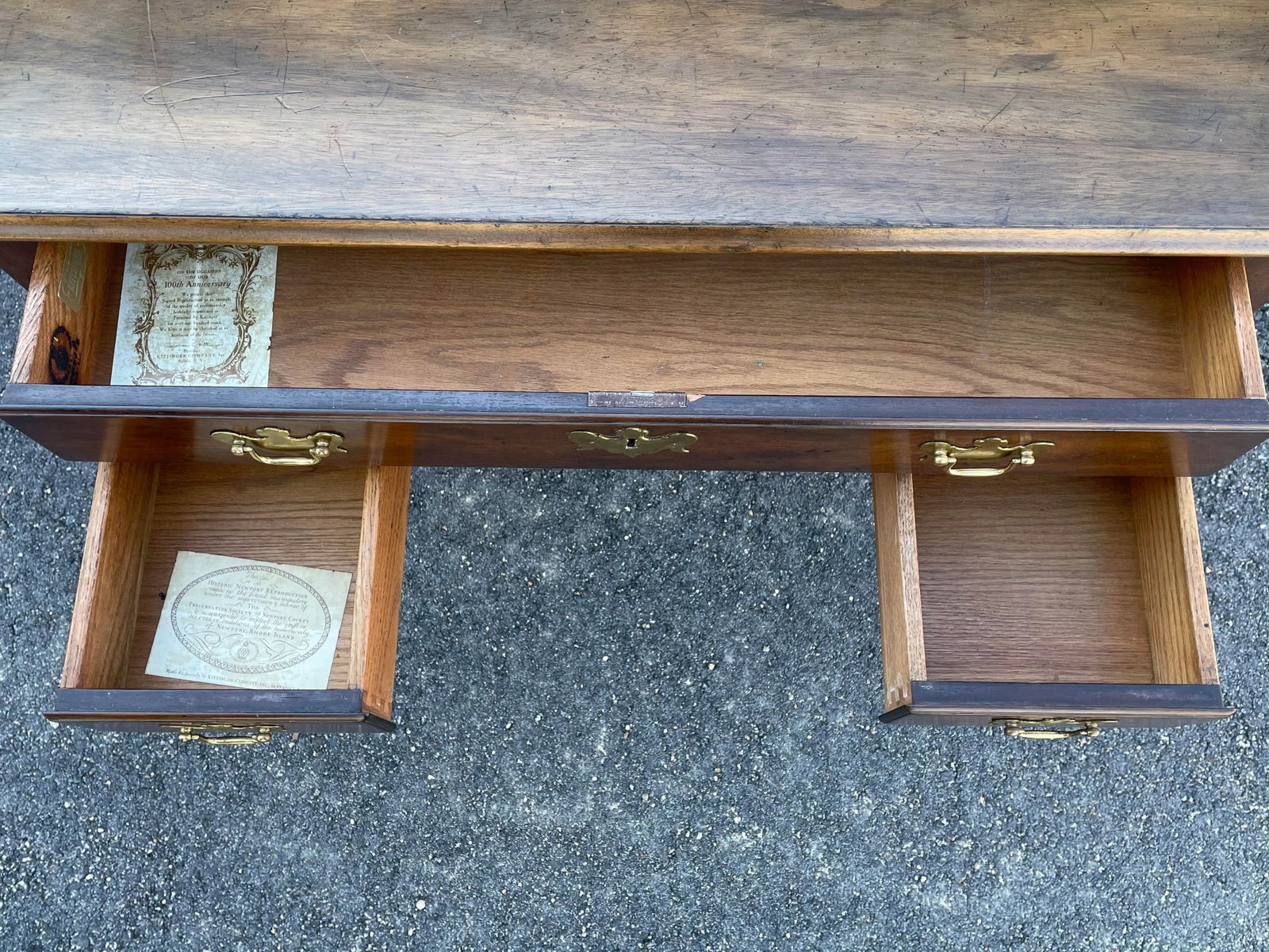 Kittinger Solid Mahogany Low Boy Dresser - 6
