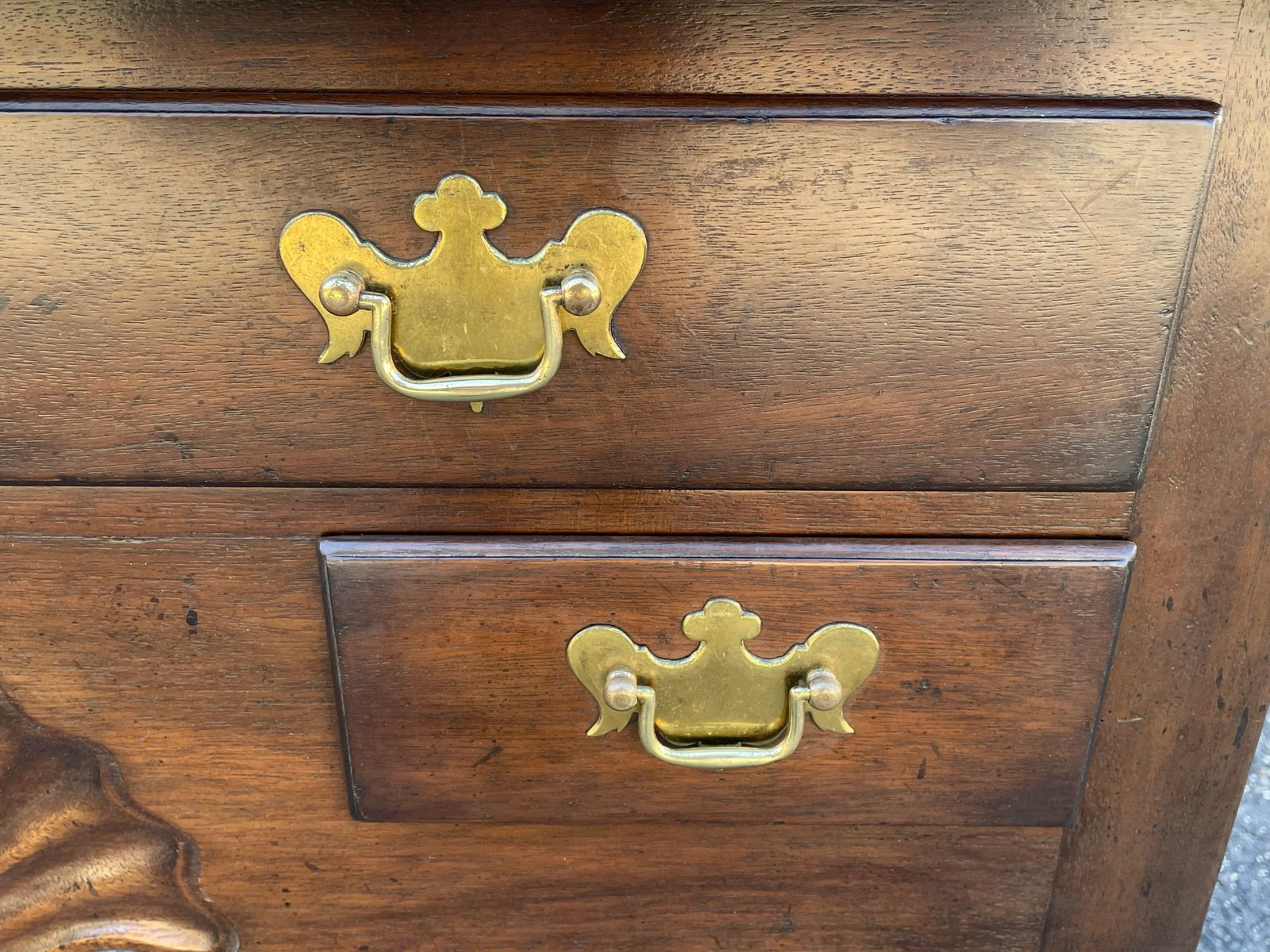 Kittinger Solid Mahogany Low Boy Dresser - 9