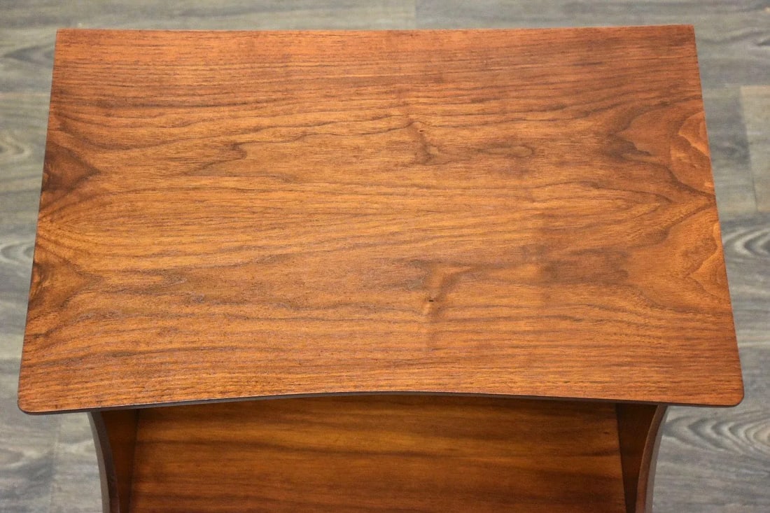 Kipp Stewart Style Walnut Nightstand - 4