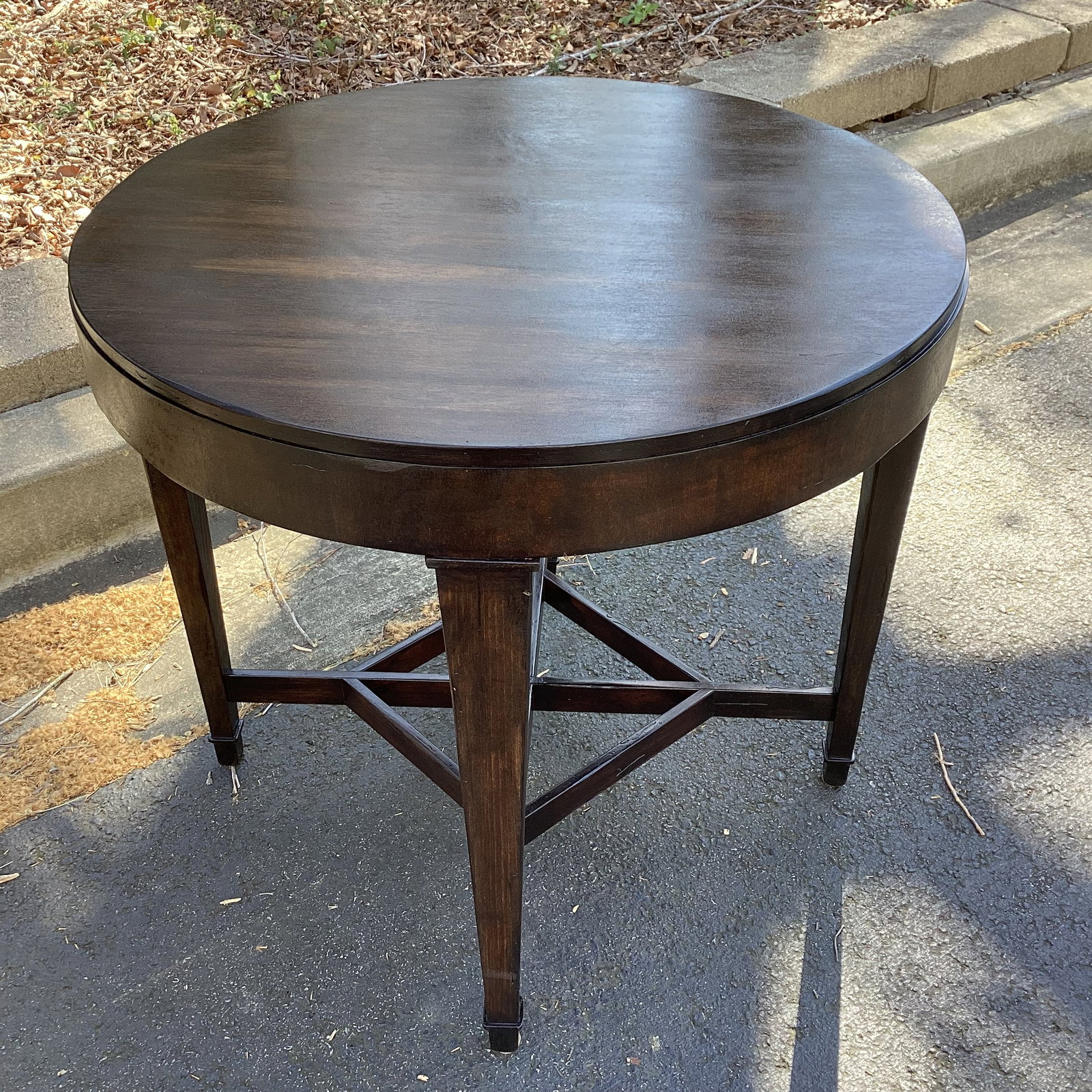 Milling Road Baker Furniture Tea Table or Occasional Side Table - 5