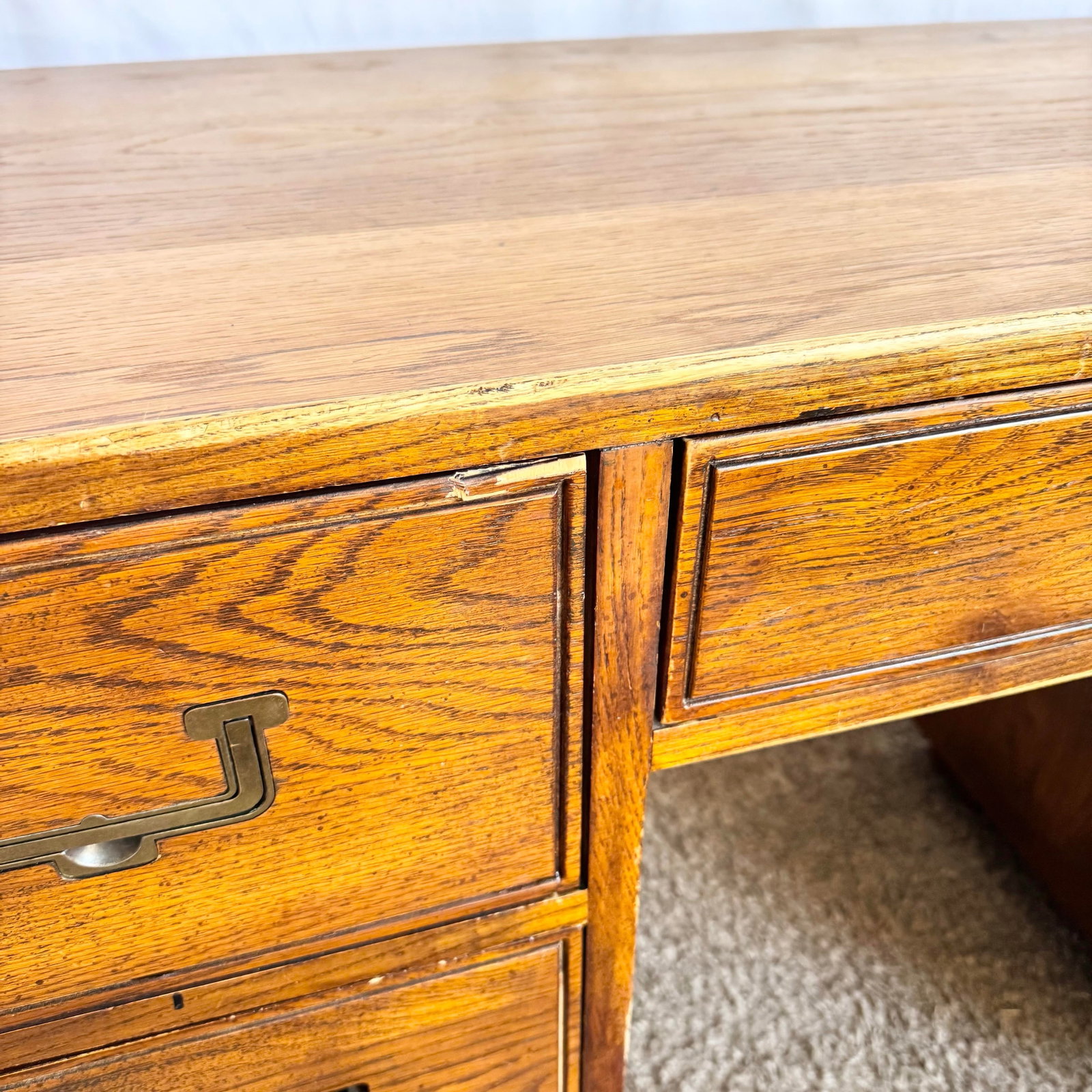Campaign "Artefacts" Desk by Henredon - 10