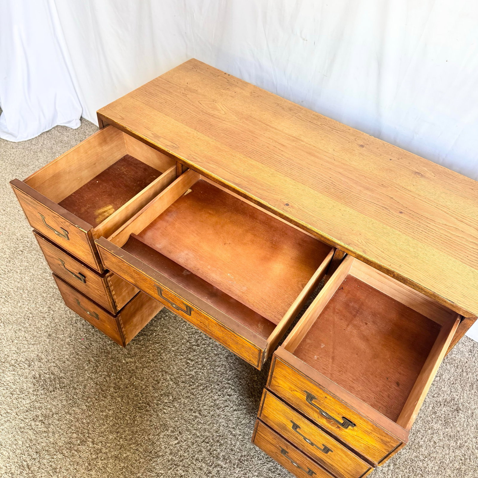 Campaign "Artefacts" Desk by Henredon - 4