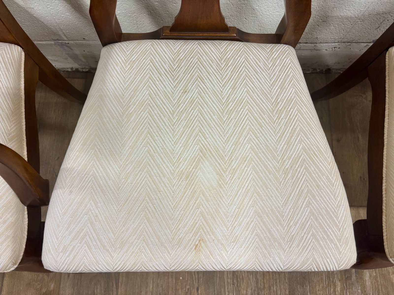 Vintage Drexel Heritage Queen Anne Style Dining Chairs - Full Set of 6 - 12