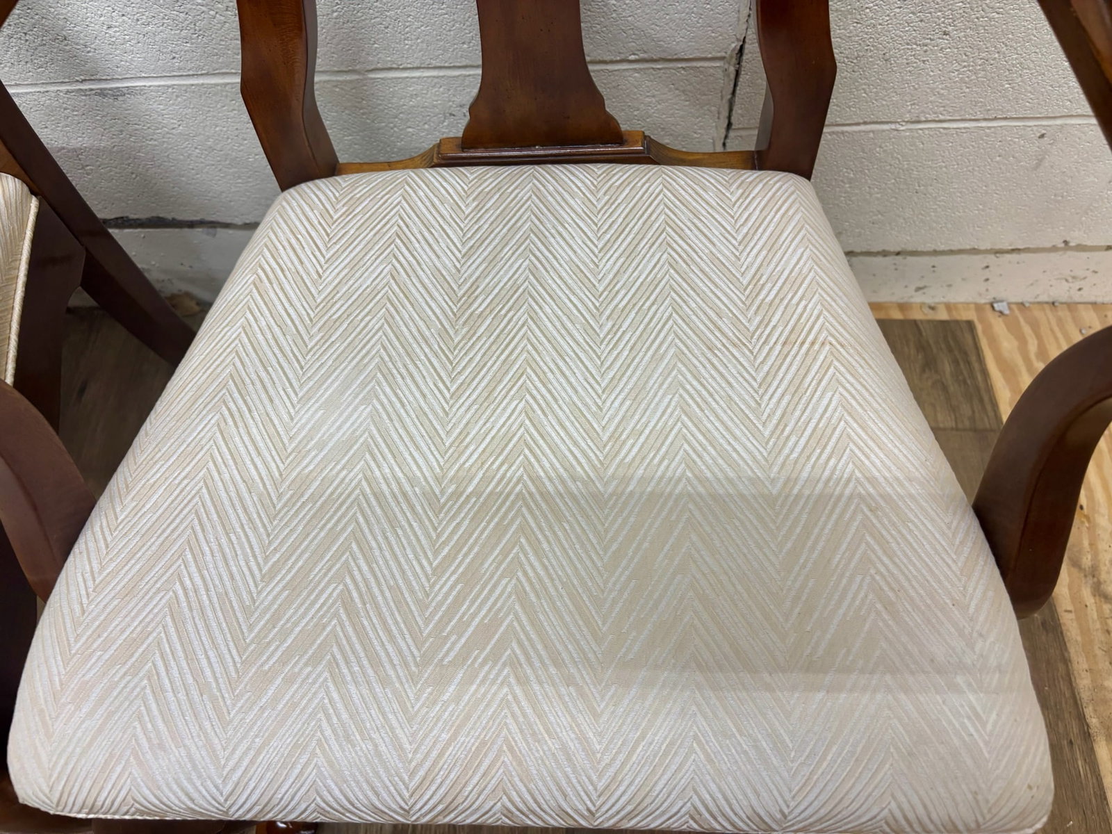 Vintage Drexel Heritage Queen Anne Style Dining Chairs - Full Set of 6 - 14