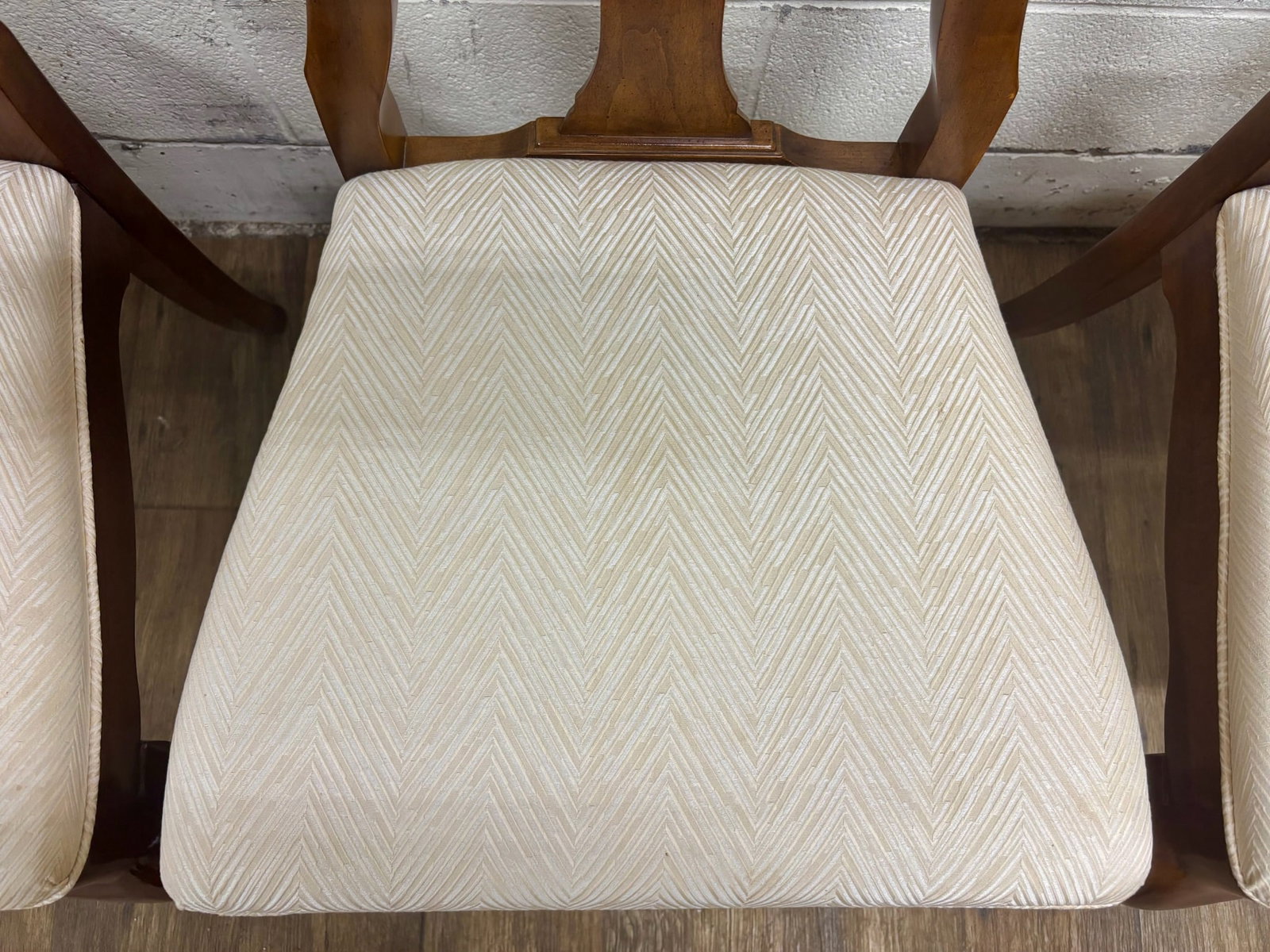 Vintage Drexel Heritage Queen Anne Style Dining Chairs - Full Set of 6 - 15