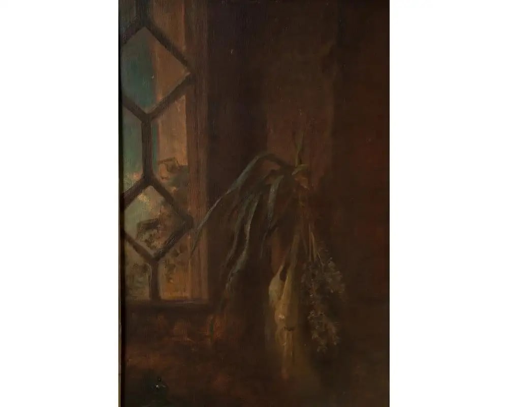 A Magnificent Oil Painting "A Dainty Bit" a Woman With Lobster and Game 1869 - 3