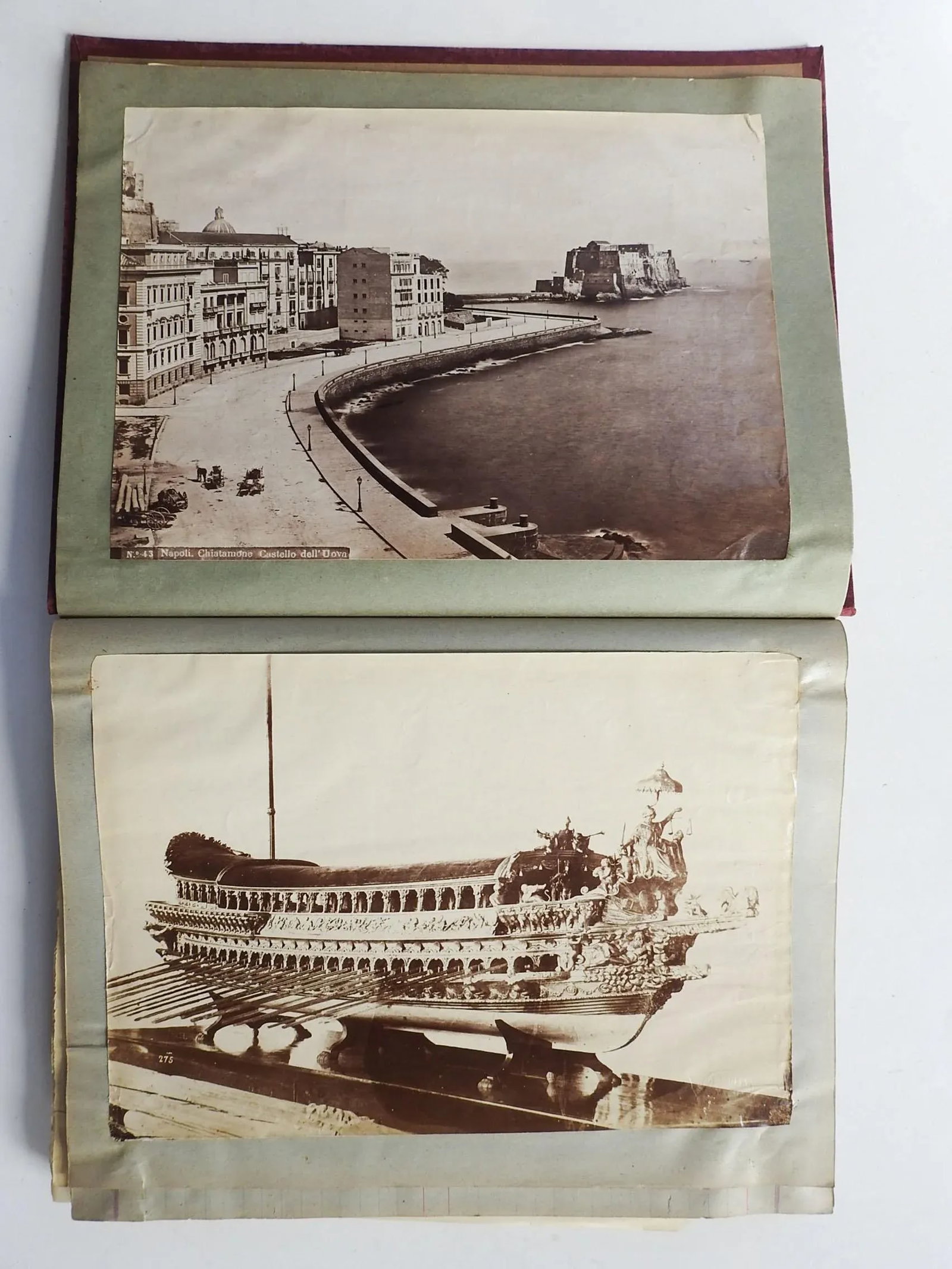 Antique Bound Collection Grand Tour Albumen Photographs - 8