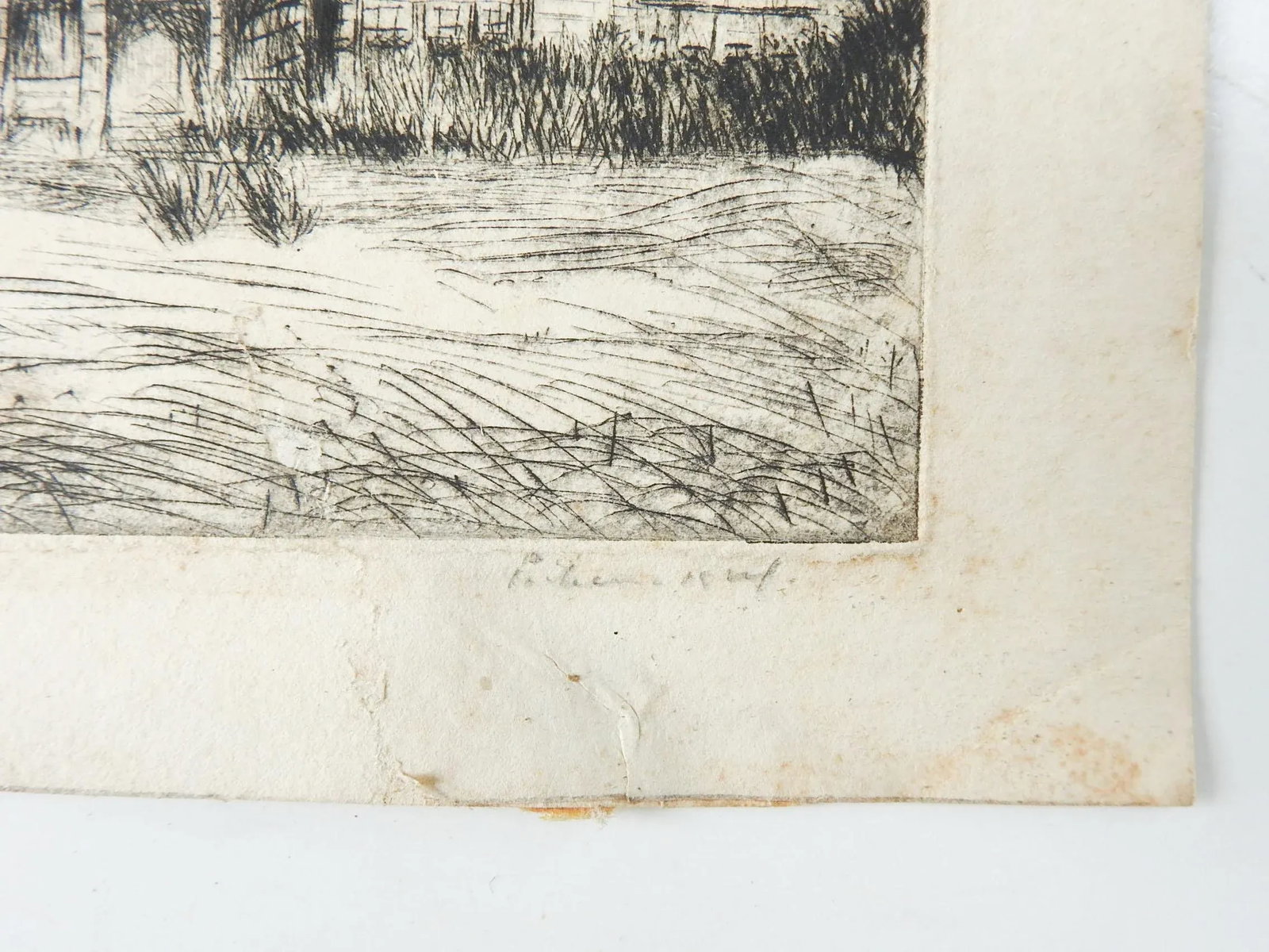 Vintage Farmhouse Etching - 3