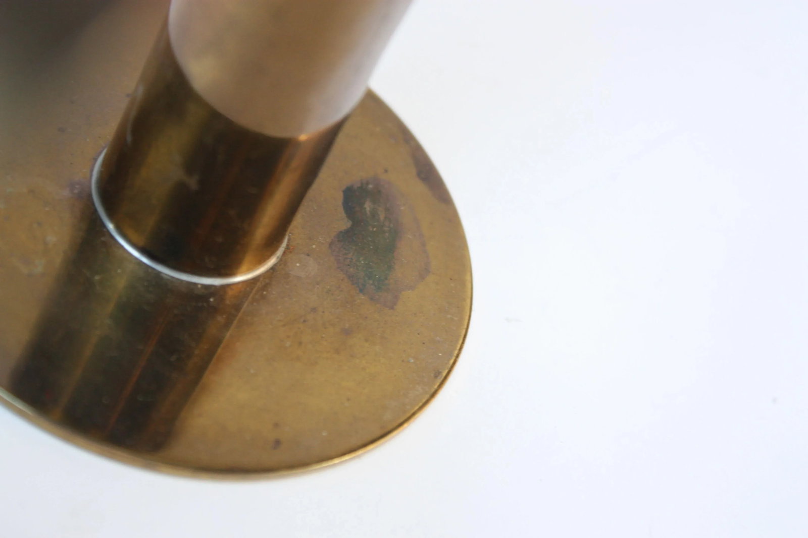 Swedish 'Liljan' Brass Candleholders by Ystad - Set of 10 - 11