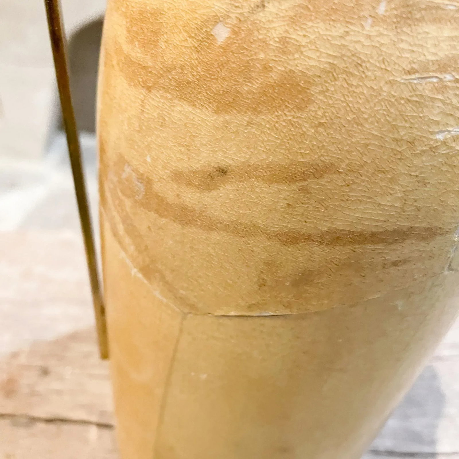 Aldo Tura for Macabo Carafe Pitcher Lacquered Goatskin and Brass 1940s Italy - 10