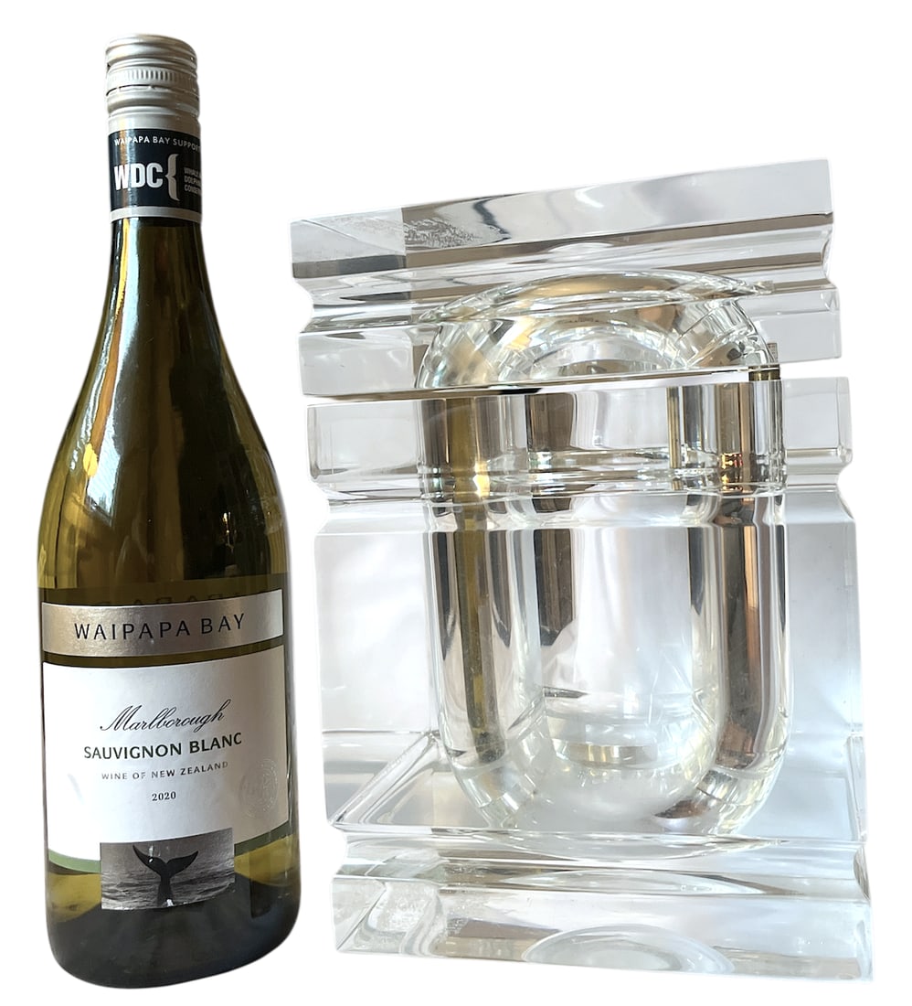 Large Vintage Lucite Ice Bucket With Swivel Lid, Attributed to Alessandro Albrizzi, Italy, C. 1970s - 6