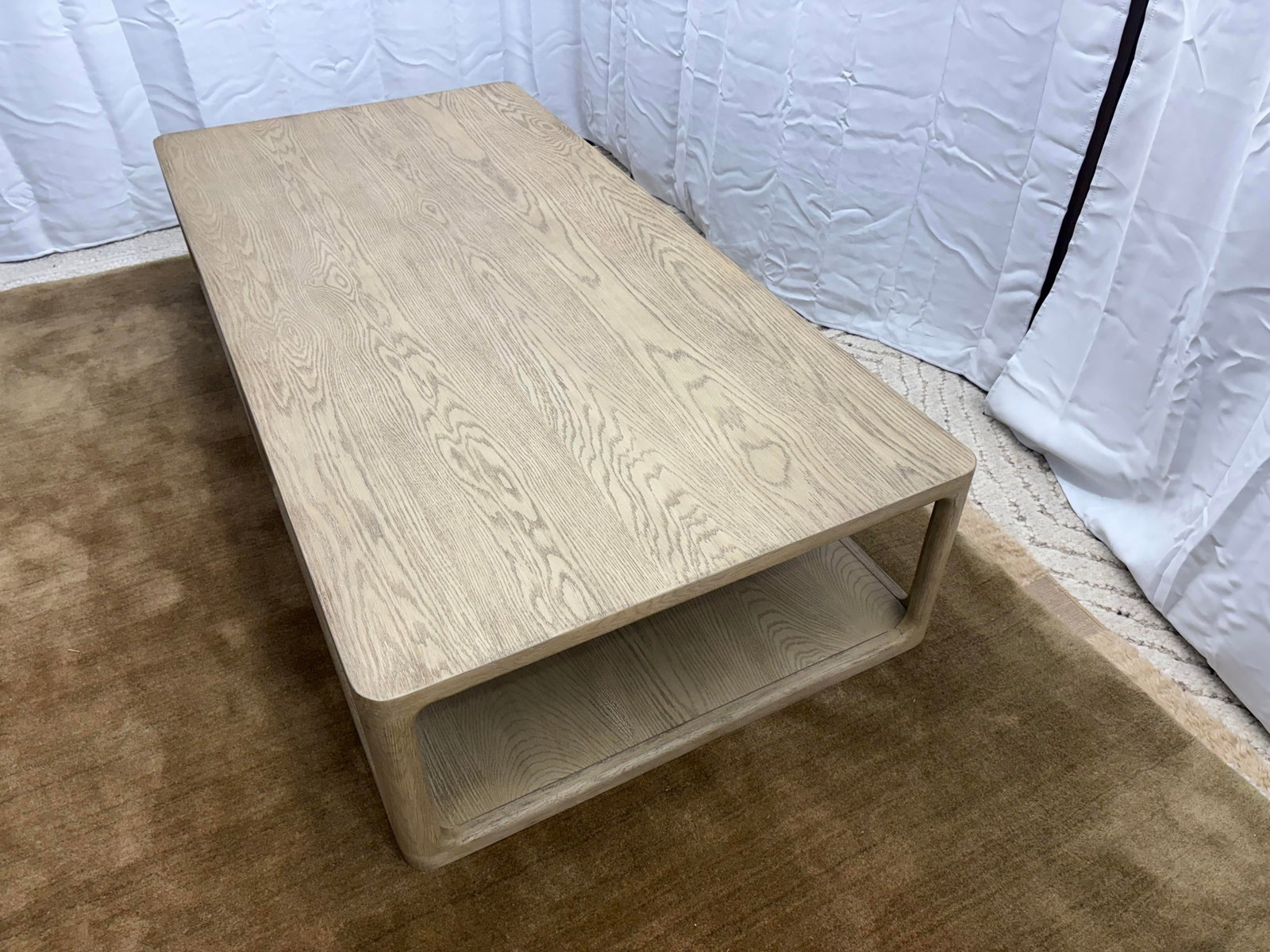 Rh Restoration Hardware Trieste Rectangular Coffee Table - 72" - 15
