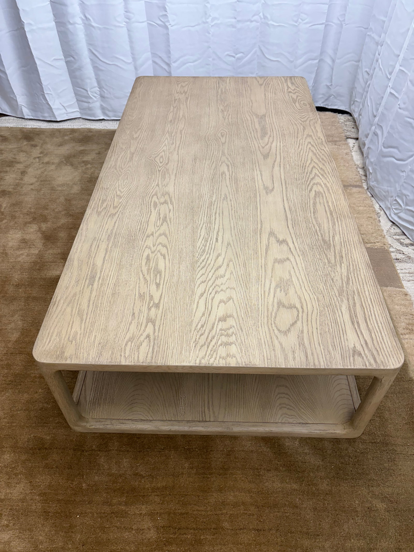 Rh Restoration Hardware Trieste Rectangular Coffee Table - 72" - 16