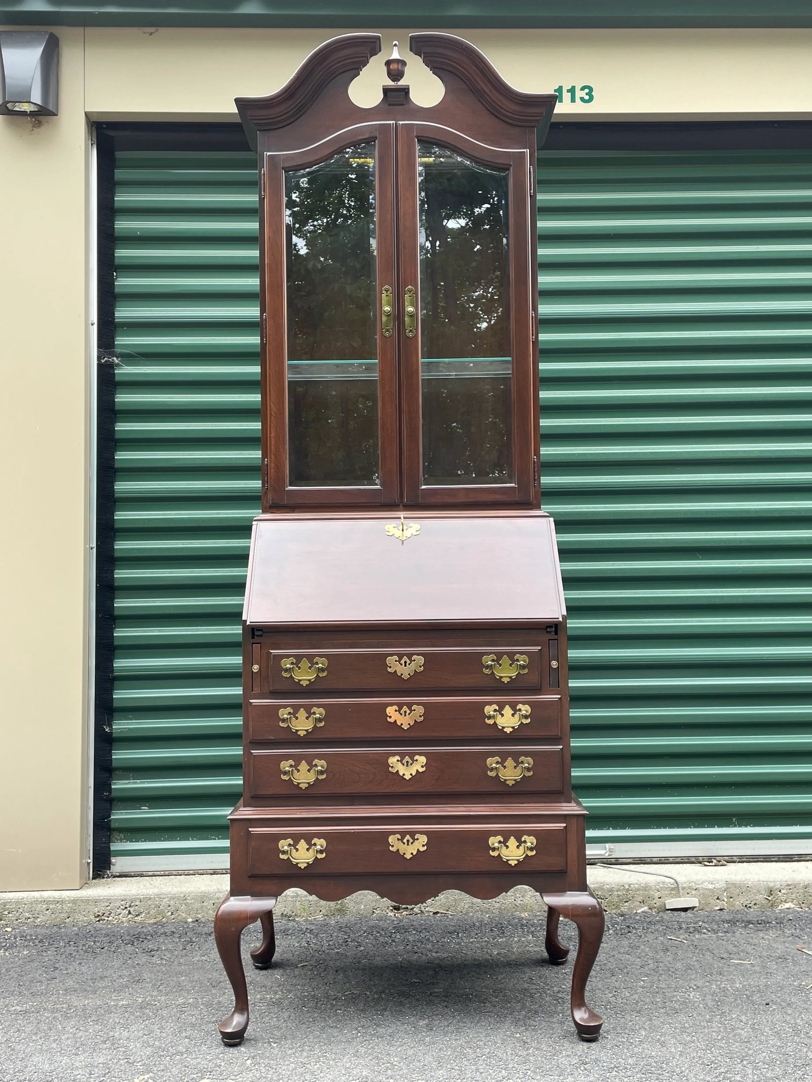 Ethan Allen Georgian Court Secretary Desk - 13