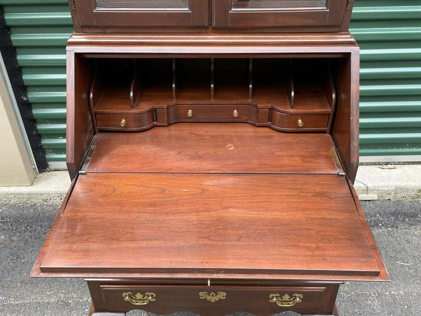 Ethan Allen Georgian Court Secretary Desk - 3