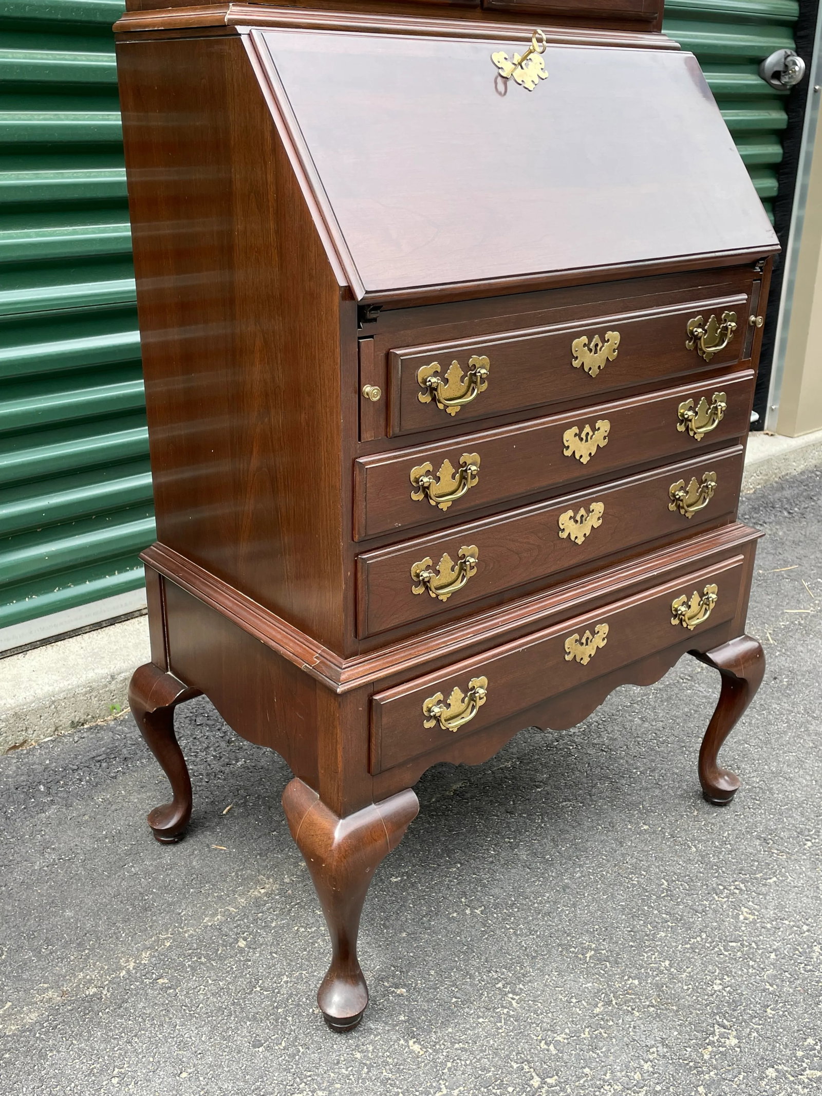 Ethan Allen Georgian Court Secretary Desk - 6