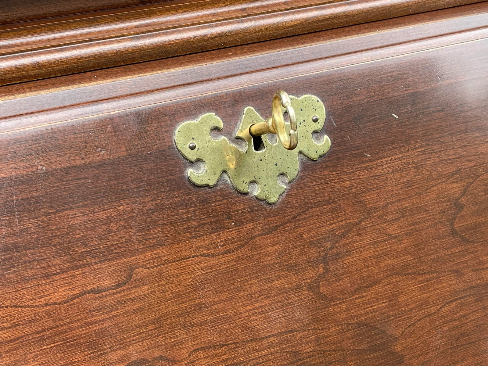Ethan Allen Georgian Court Secretary Desk - 8