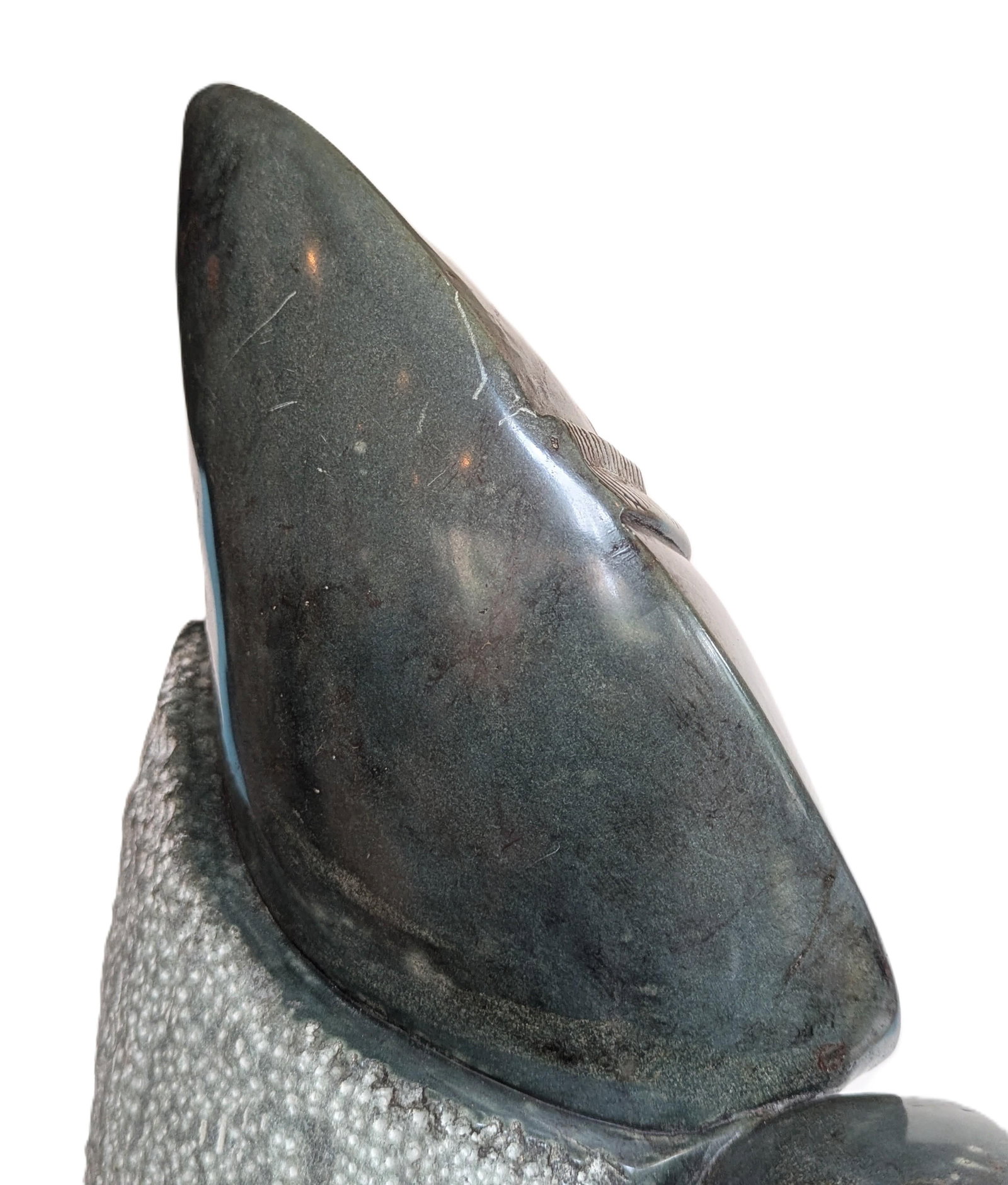 African Mother and Child Stone Sculpture - 11